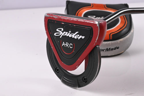 Taylormade Spider Arc Red Single Bend Putter / 35 Inch