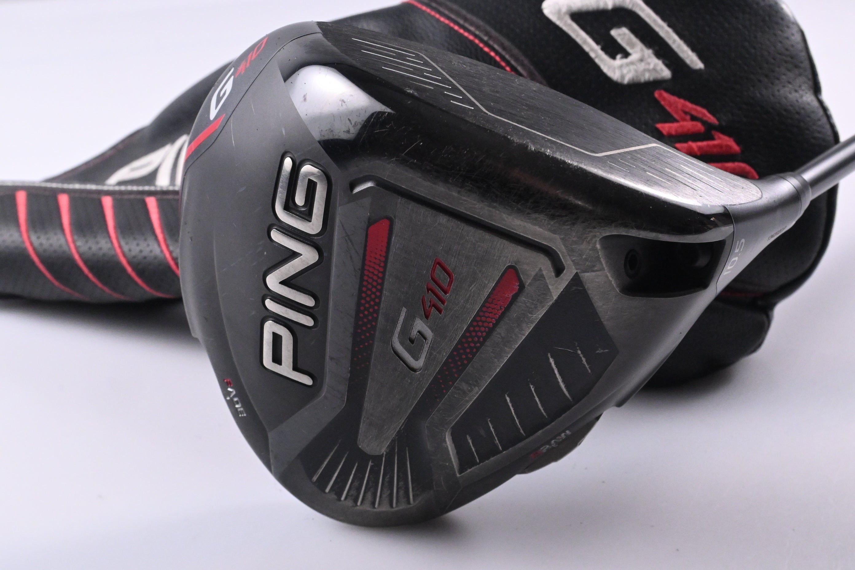 Ping G410 Plus Driver / 10.5 Degree / Stiff Flex Ping Alta CB Red 55 Shaft