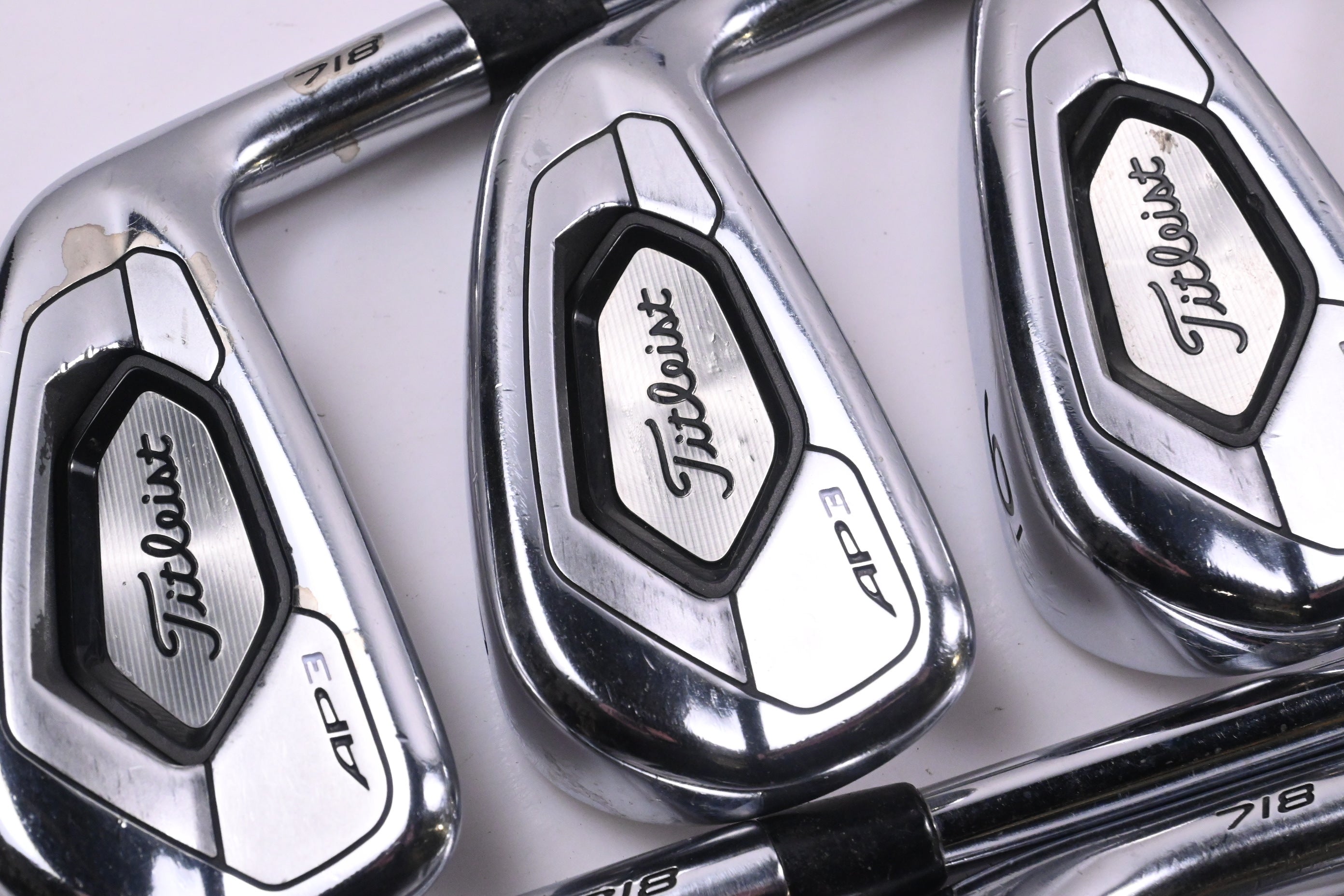 Titleist 718 AP3 Irons / 4-PW+48° / Stiff Flex Project X LZ 120 Shafts