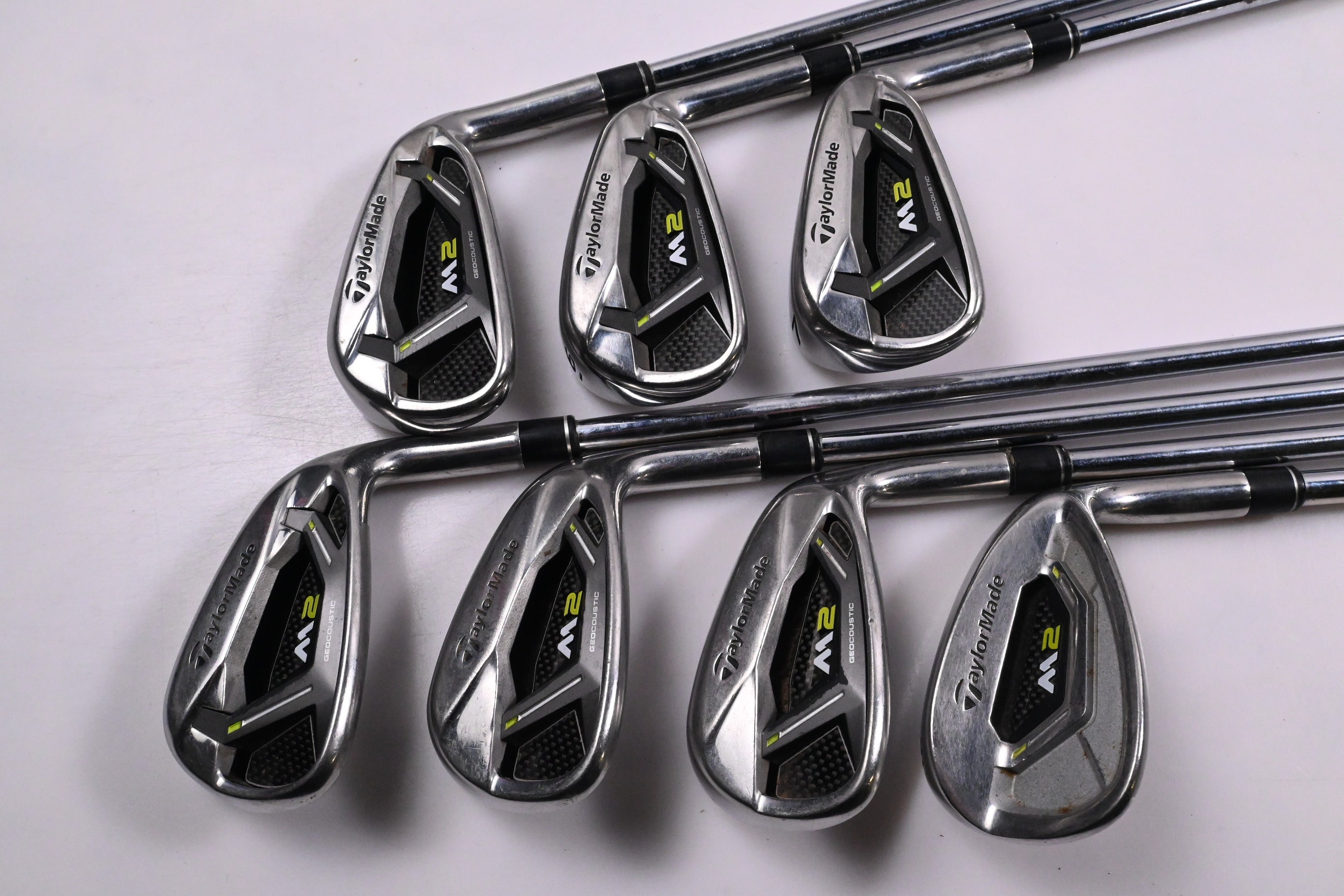 Taylormade M2 2017 Irons / 5-PW+SW / Regular Flex Reax High Launch 88 Shafts