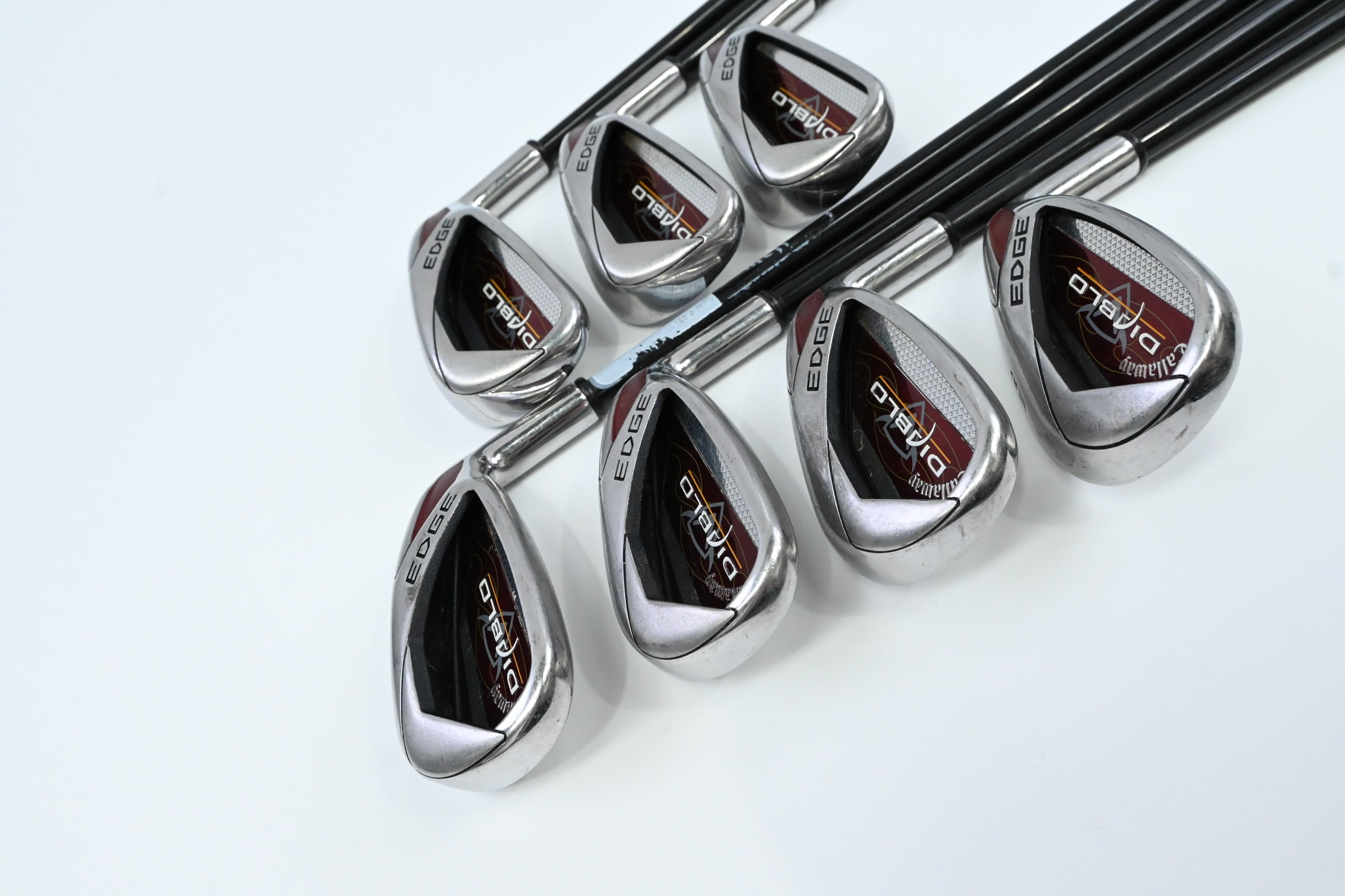Callaway Diablo Edge Irons / 5-PW+SW / Stiff Flex Callaway 75 Shaft