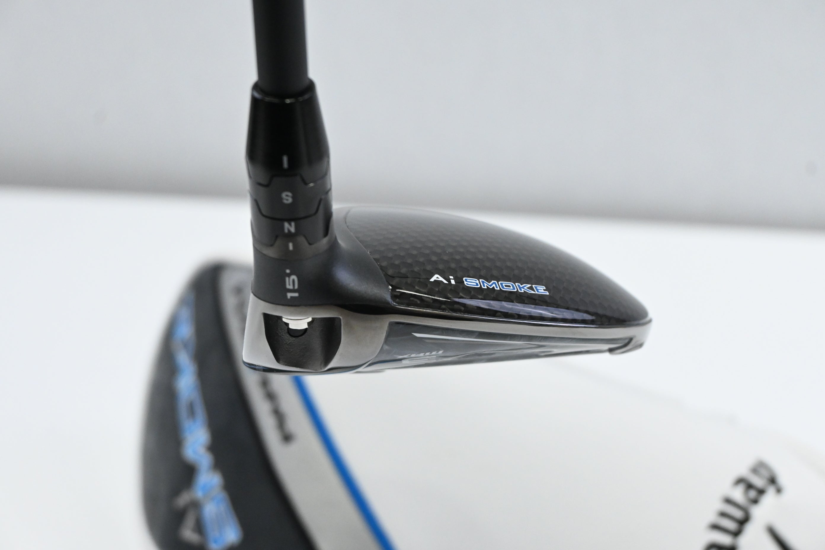Callaway Paradym Ai Smoke Max #3 Wood / 15 Degree / Stiff Flex Tensei AV Blue 75
