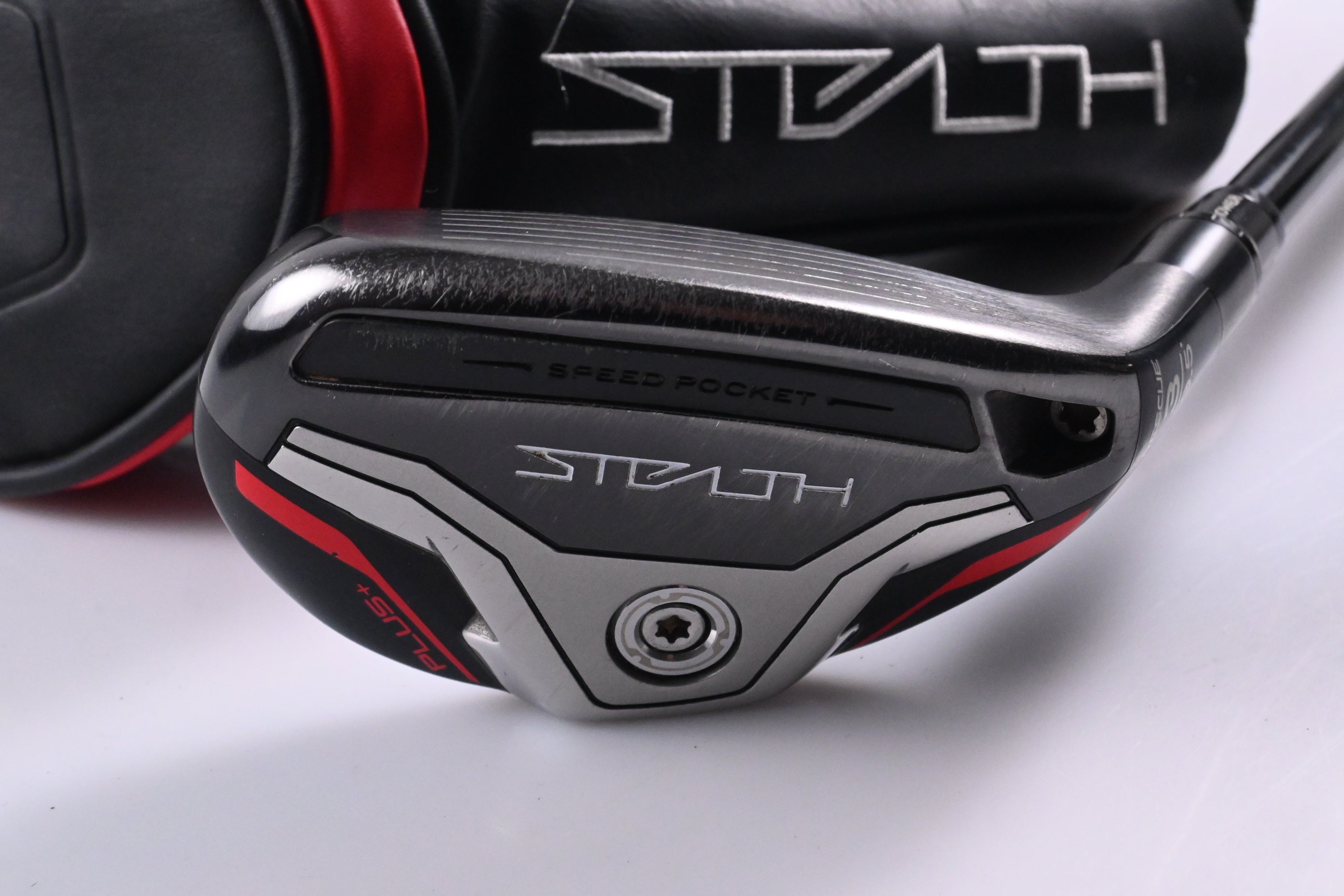 Taylormade Stealth Plus #3 Hybrid / 19.5 Degree / Stiff Flex HZRDUS Smoke RDX