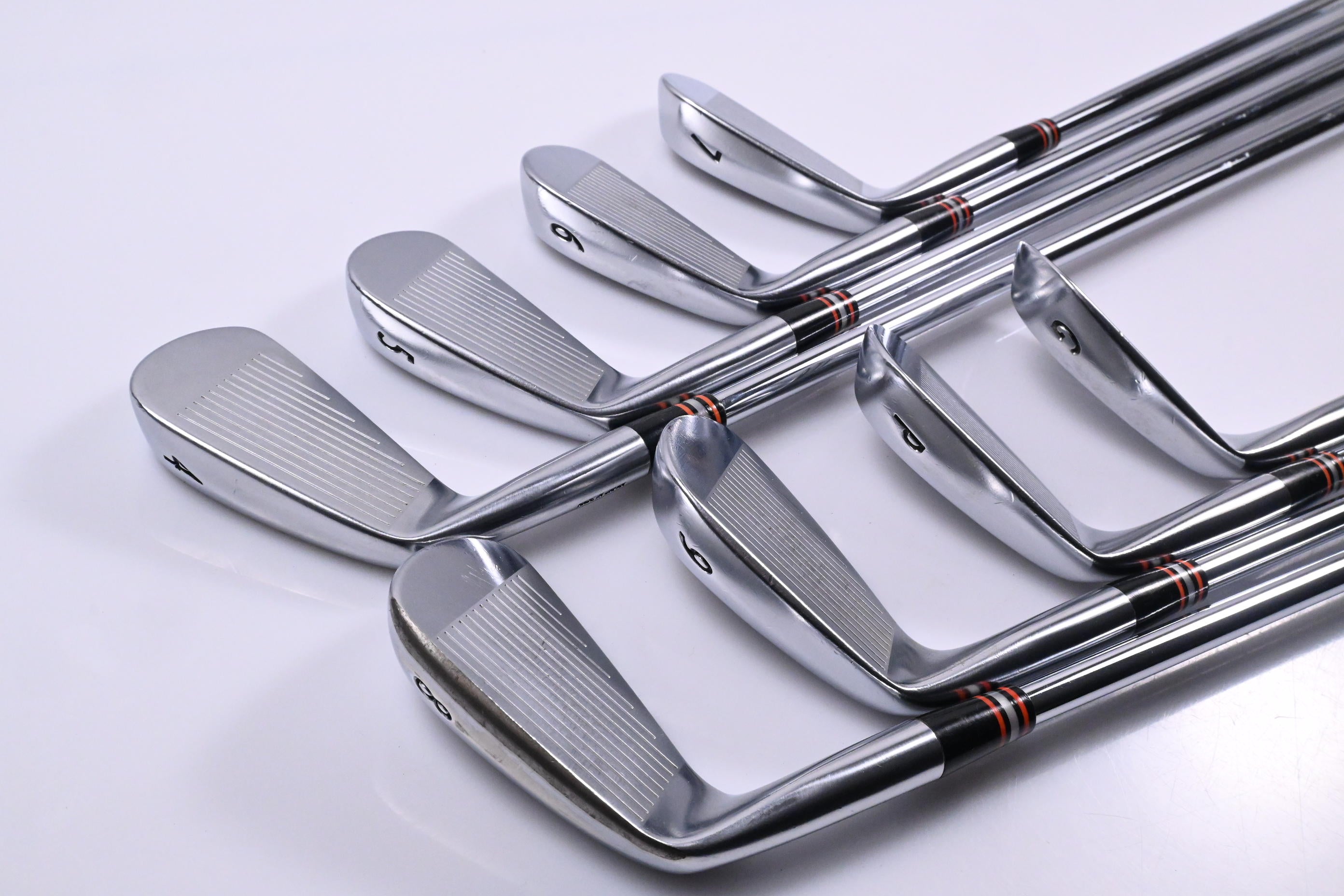 Miura CB-302 Irons / 4-PW+GW / Stiff Flex Project X LZ 120 Steel Shafts