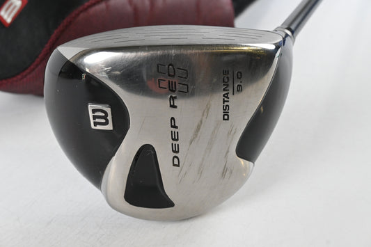 Wilson Deep Red II Driver / 9 Degree / Stiff Flex Grafalloy ProLite+ .428 Shaft