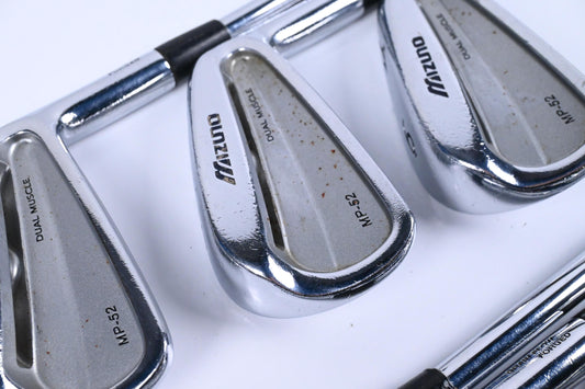 Mizuno MP-52 Irons / 4-9i / Stiff Flex Dynamic Gold Steel Shaft