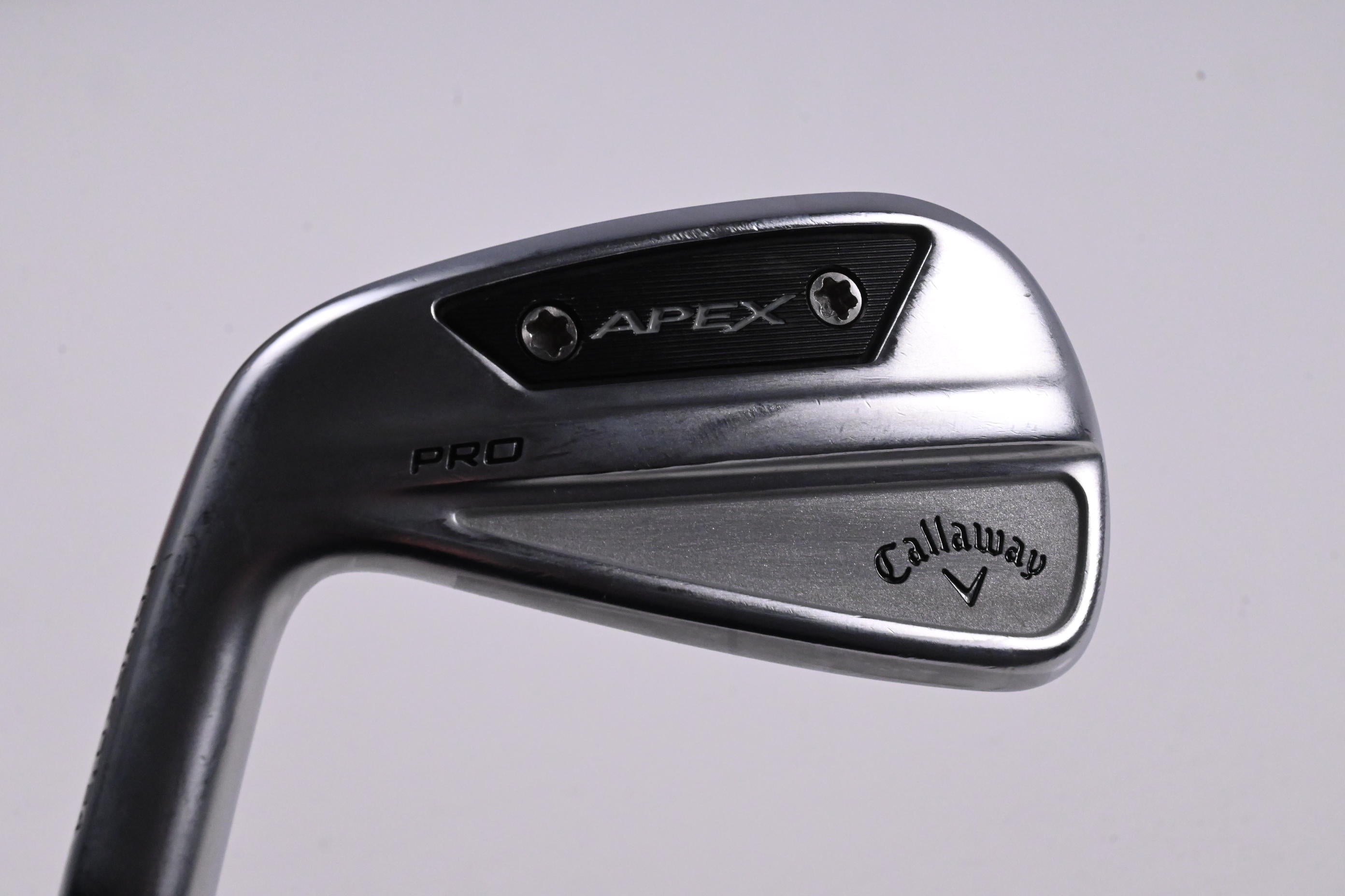 Left Hand Callaway Apex Pro 24 #4 Iron / 22 Degree / Stiff Flex Project X Rifle