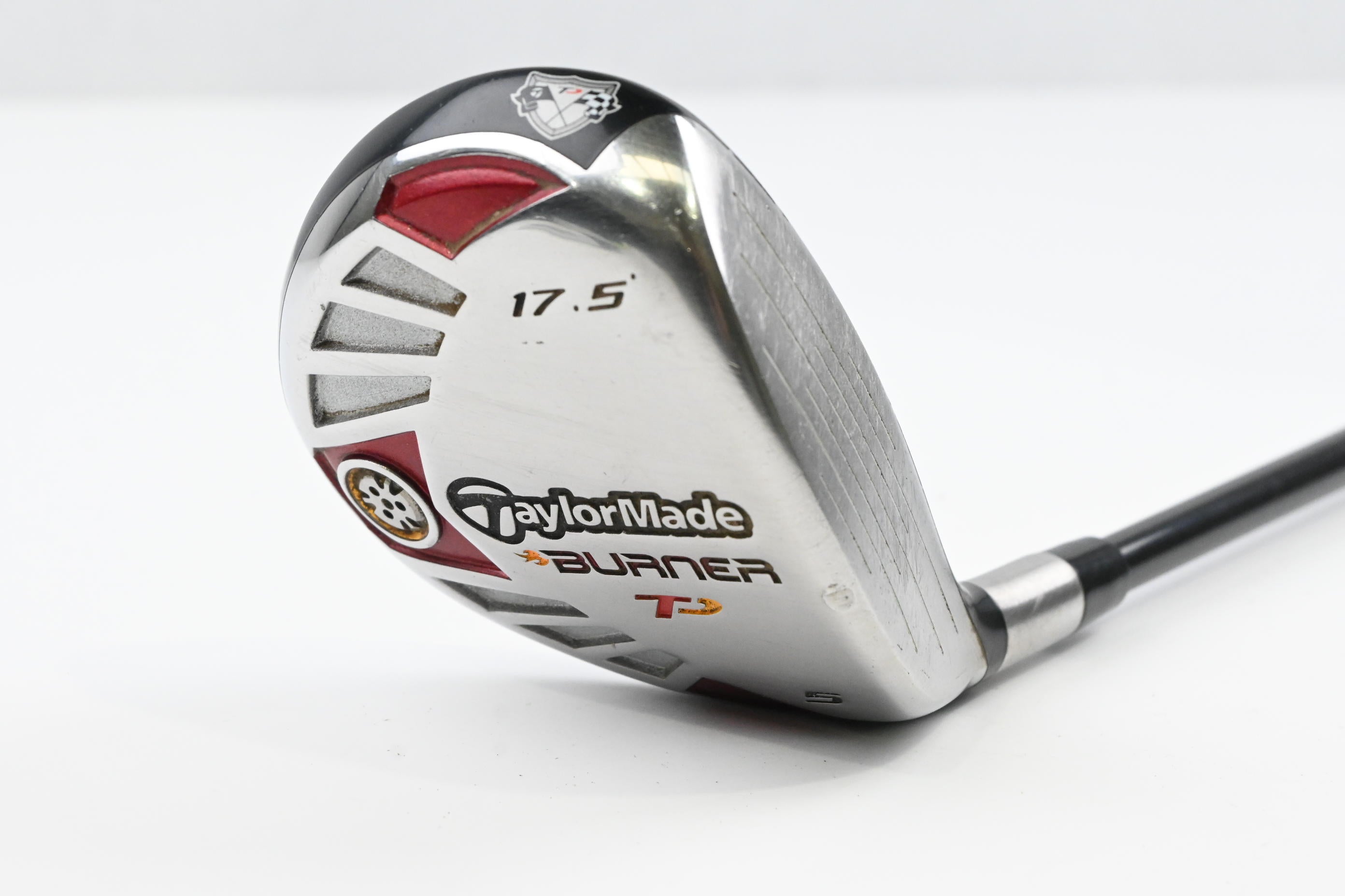 Burner 2008 #5 Wood / 17.5 Degree / Stiff Flex Taylormade Reax Superfast 75