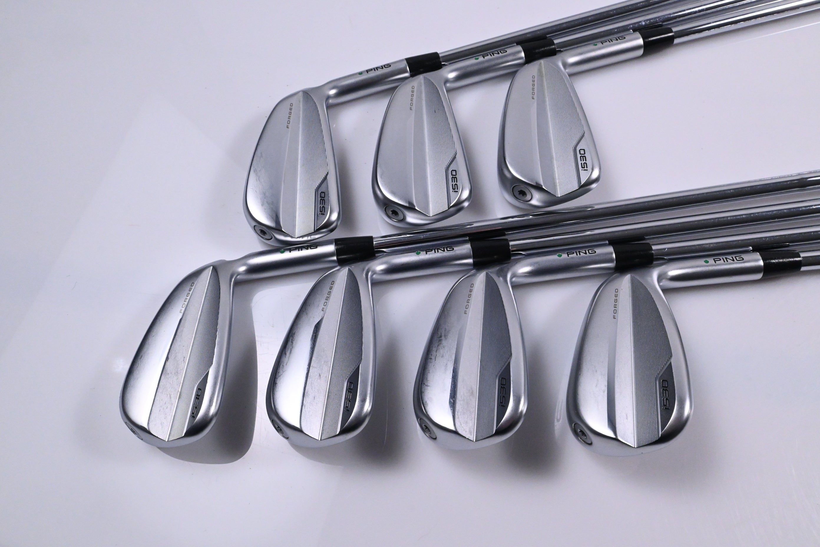Ping i530 Irons / 5-PW+GW / Green Dot / Regular Flex NS Pro Modus 3 Tour 105