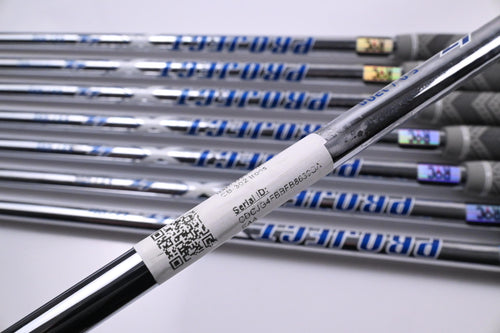 Miura CB-302 Irons / 4-PW+GW / Stiff Flex Project X LZ 120 Steel Shafts