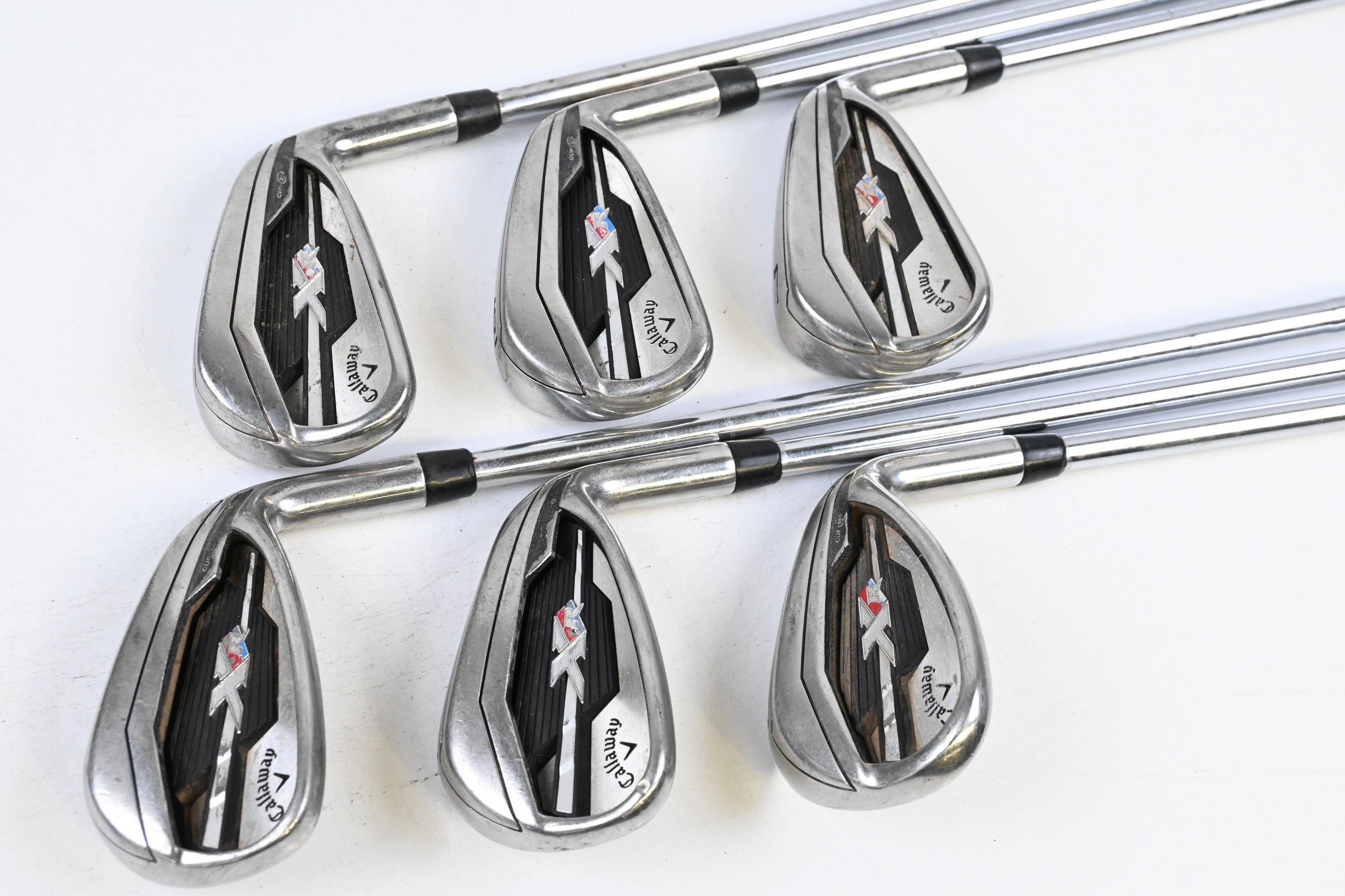 Callaway XR Irons / 5-9i+SW / Regular Flex Speedstep 80 Shafts