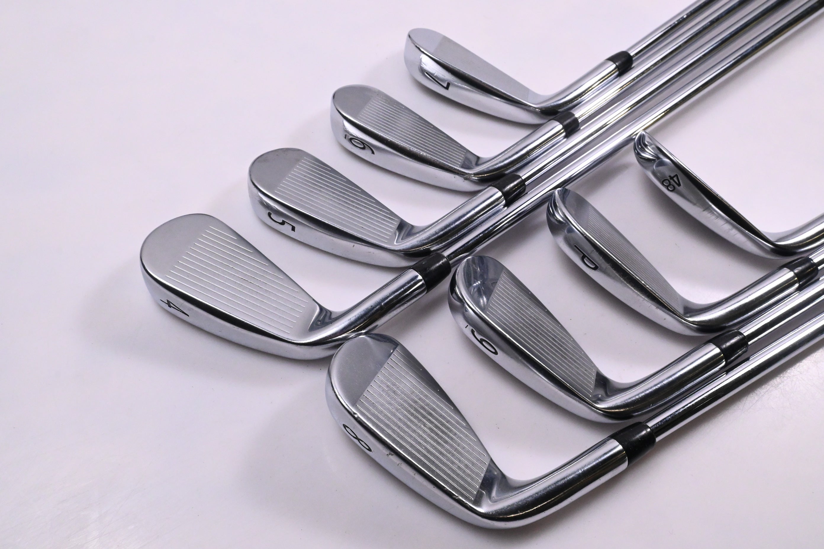 Titleist 718 AP3 Irons / 4-PW+48° / Stiff Flex Project X LZ 120 Shafts