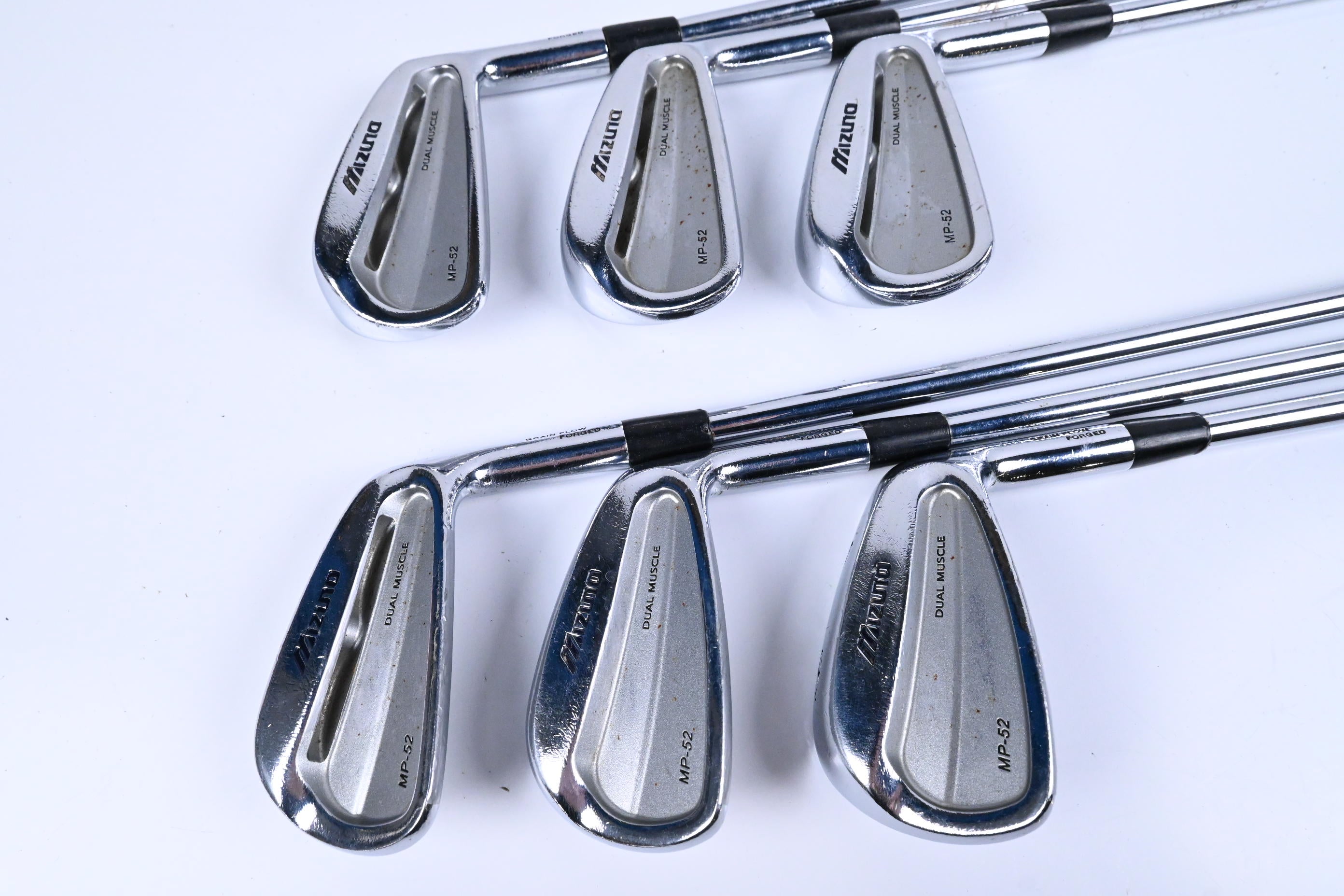 Mizuno MP-52 Irons / 4-9i / Stiff Flex Dynamic Gold Steel Shaft