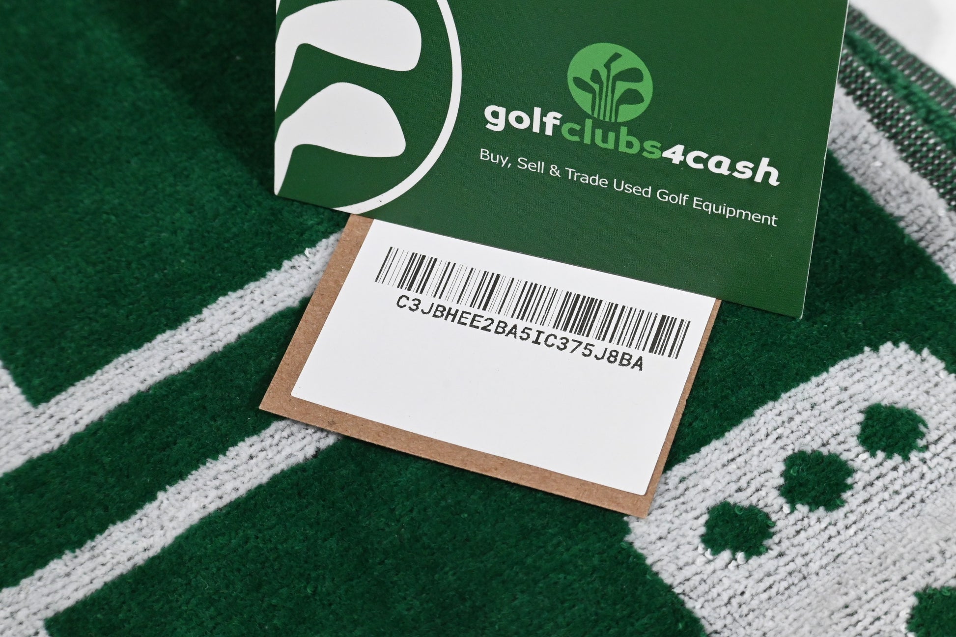 Scotty Cameron Gambler Towel / Green, Yellow, White