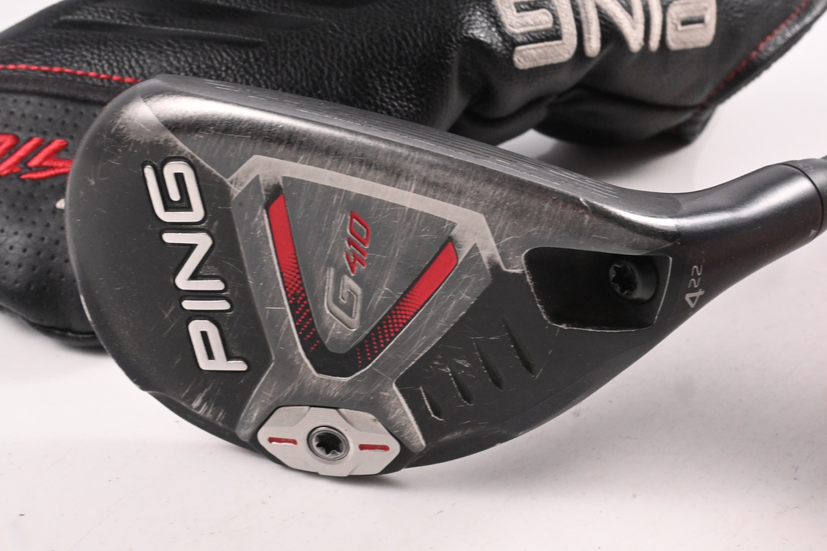 Ping G410 #4 Hybrid / 22 Degree / Senior Flex Ping Alta CB Slate 70 Shaft