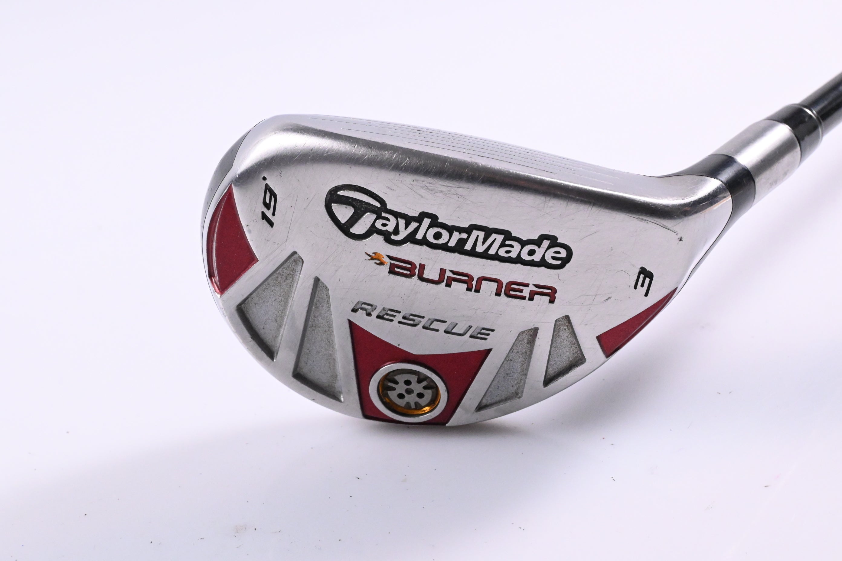 Taylormade Burner 2007 #3 Hybrid / 19 Degree / Regular Flex REAX 65 Shaft