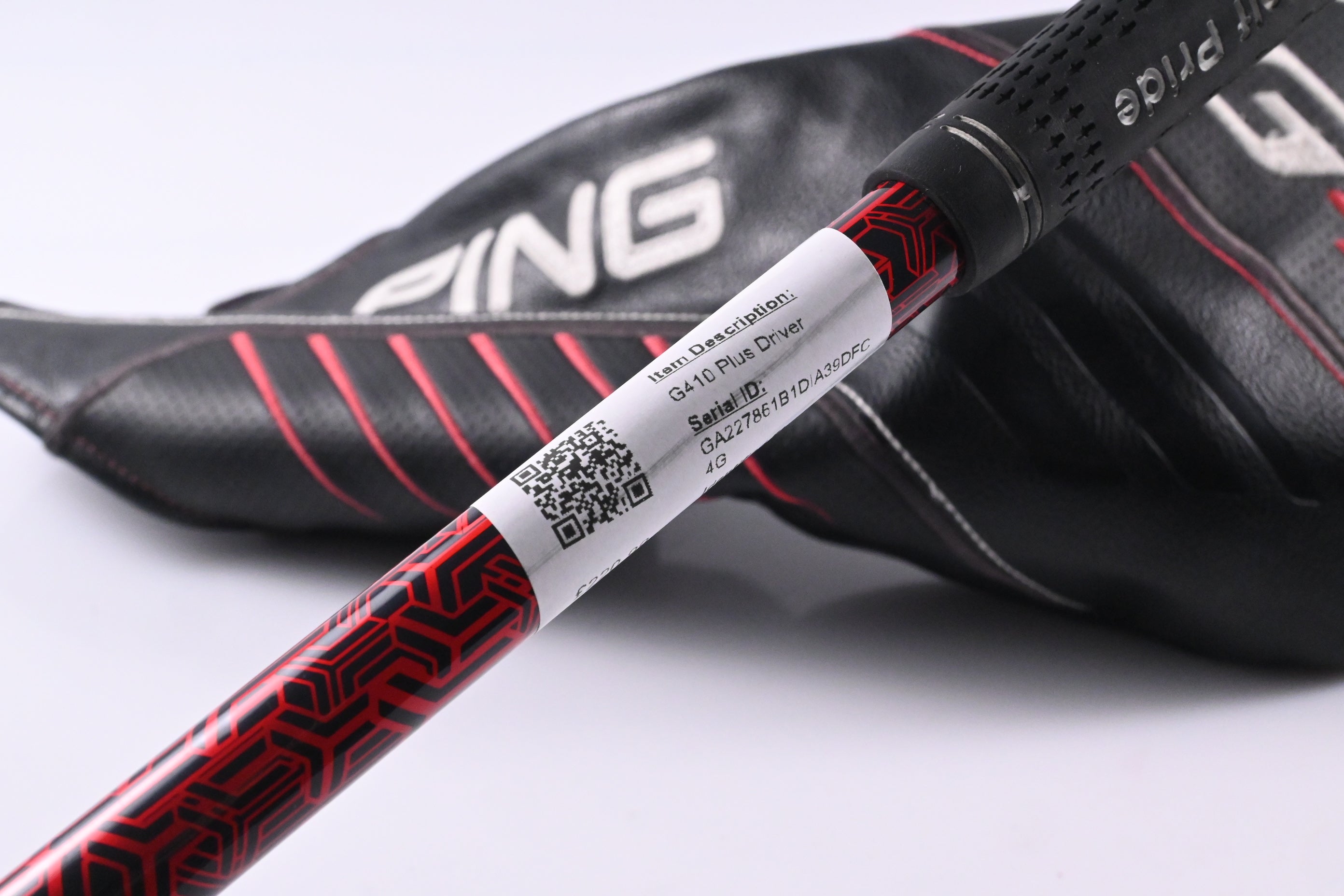 Ping G410 Plus Driver / 10.5 Degree / Stiff Flex Ping Alta CB Red 55 Shaft