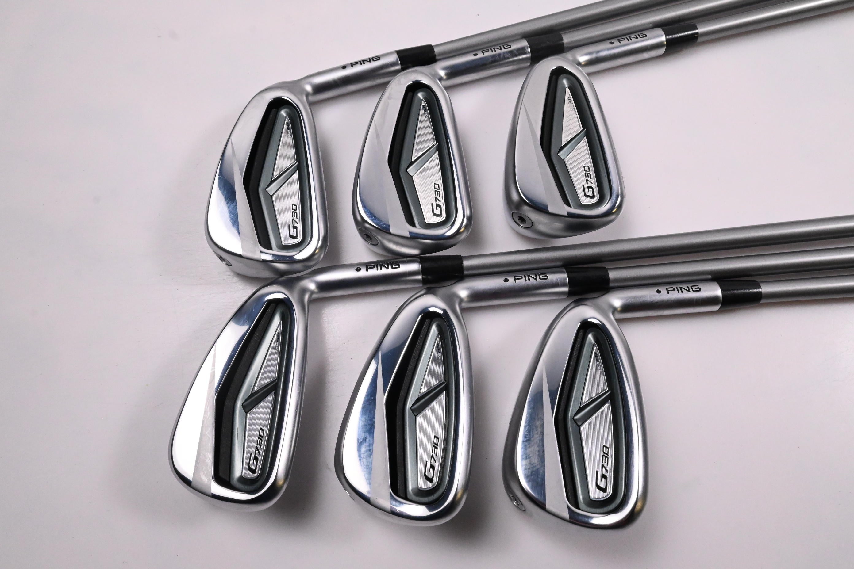 Ping G730 Irons / 5-PW / Black Dot / Senior Flex Ping Alta Quick 45 Shafts