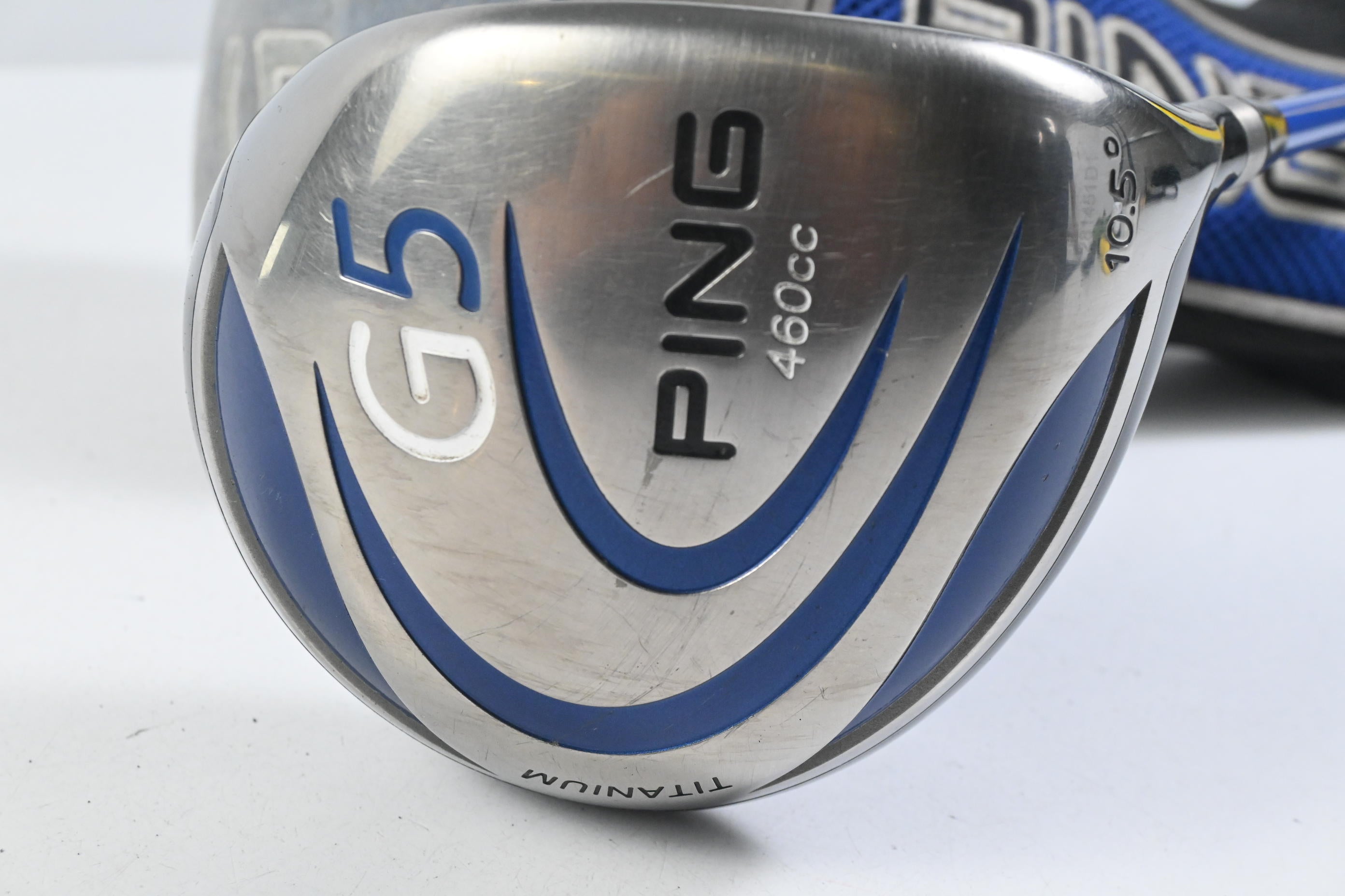 Ping G5 Driver / 10 Degree / Regular Flex Grafalloy ProLaunch Blue 65 Shaft