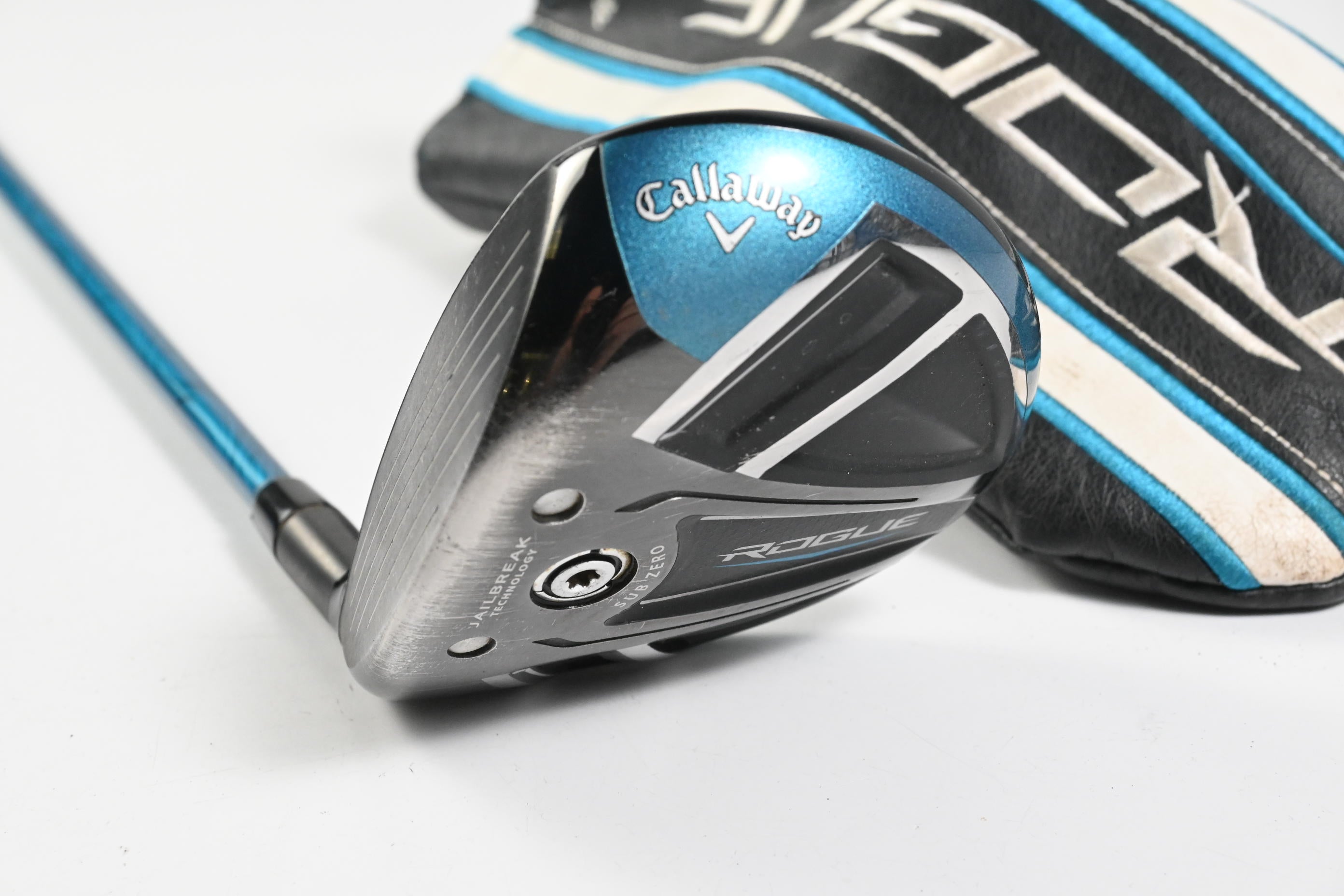 Left Hand Callaway Rogue Sub Zero #3+ Wood / 13.5 Degree / Stiff Flex EvenFlow