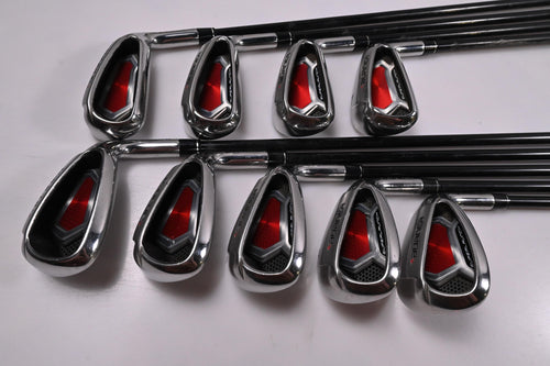Taylormade Burner Superlaunch Irons / 4-PW+GW+SW / Senior Flex Reax 60 Shafts