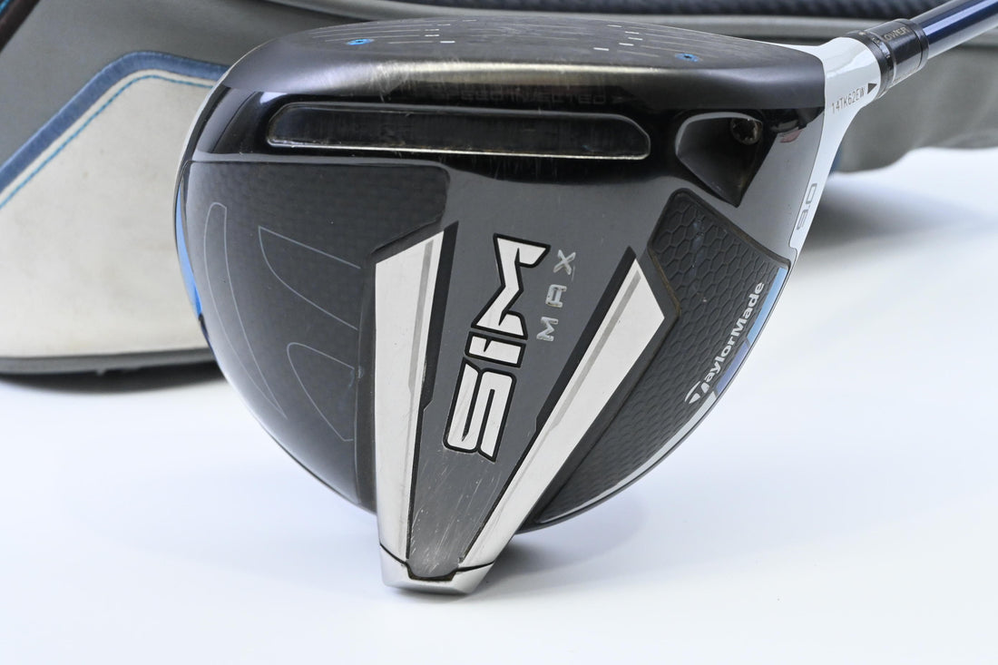 Taylormade SIM Max Driver / 9 Degree / Stiff Flex Fujikura Ventus Blue 6