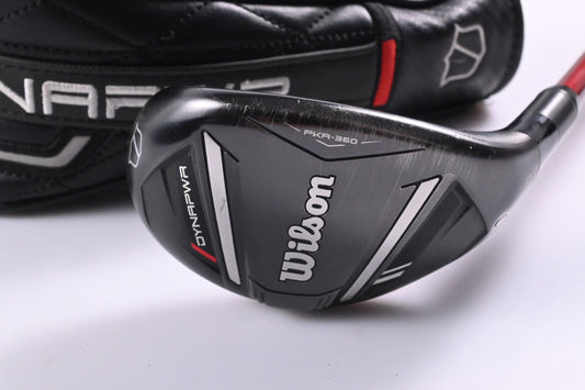 Wilson DYNAPWR 2025 #6 Hybrid / 28 Degree / Regular Flex Denali Red 70 Shaft