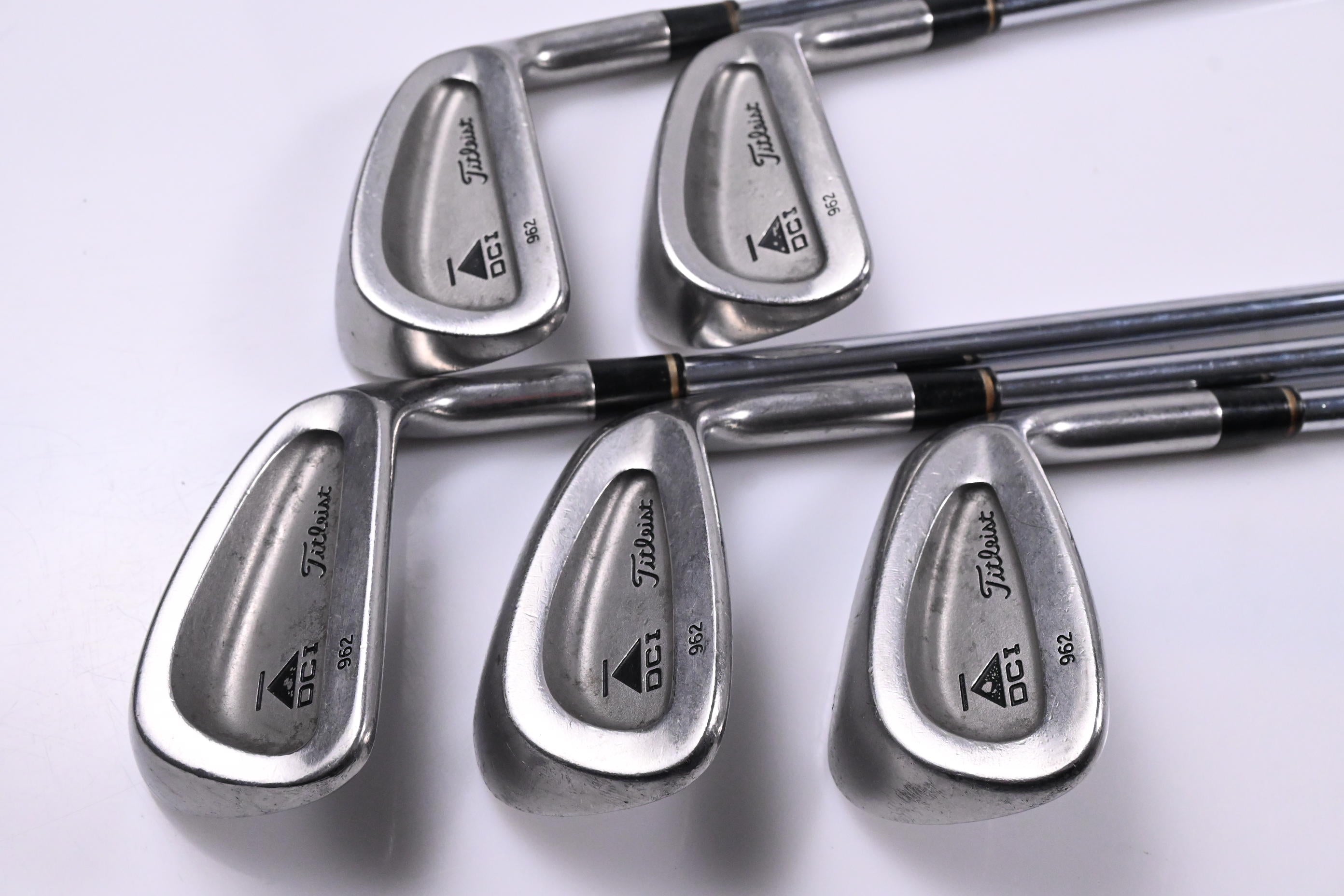 Titleist DCI 962 Irons / 6-9I / Stiff Flex Steel Shafts