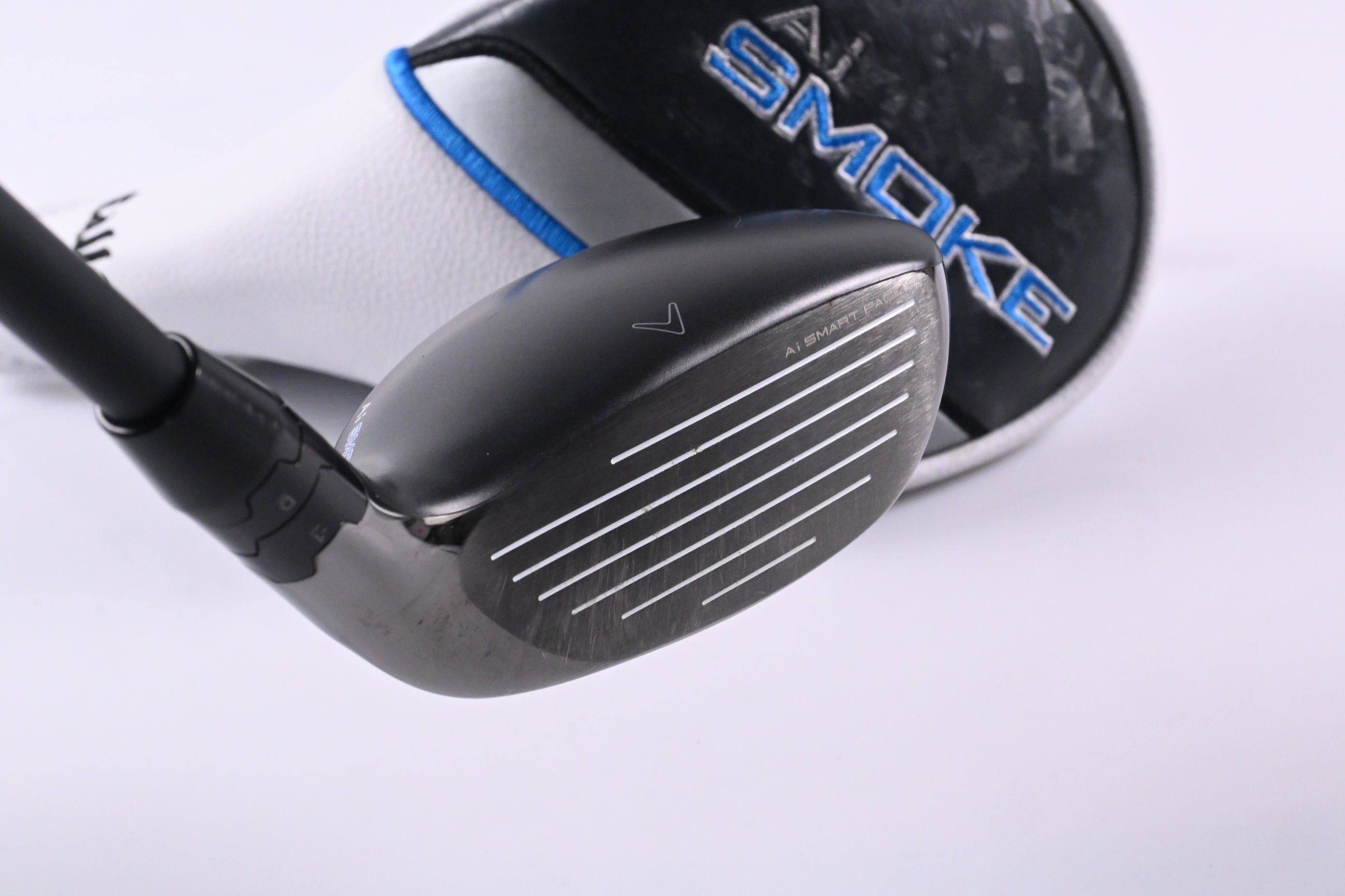 Left Hand Callaway Paradym Ai Smoke HL #5 Hybrid / 24 Degree / Regular Flex 60