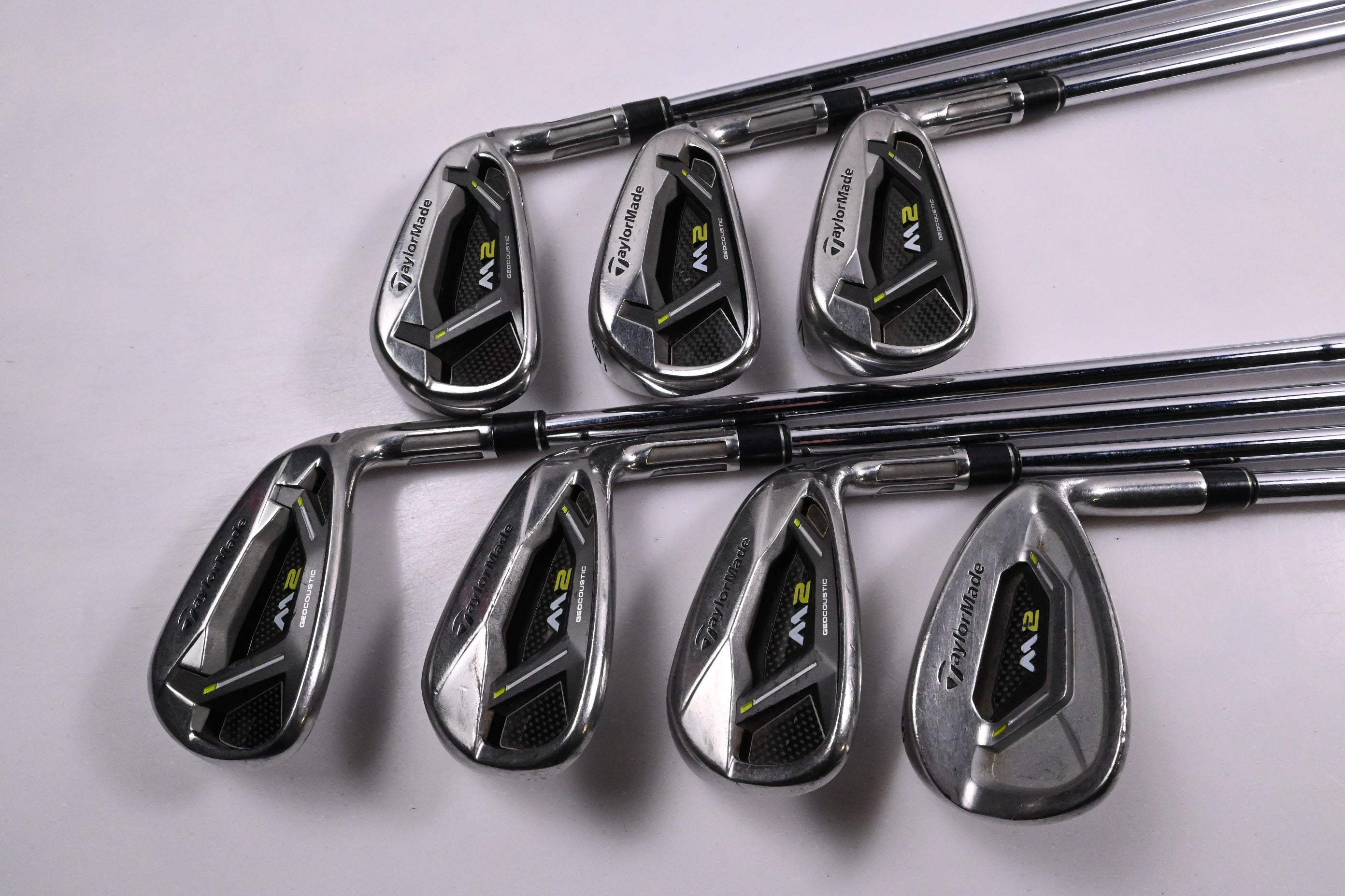 Taylormade M2 2017 Irons / 5-PW+SW / Regular Flex Reax Steel 88 Shafts