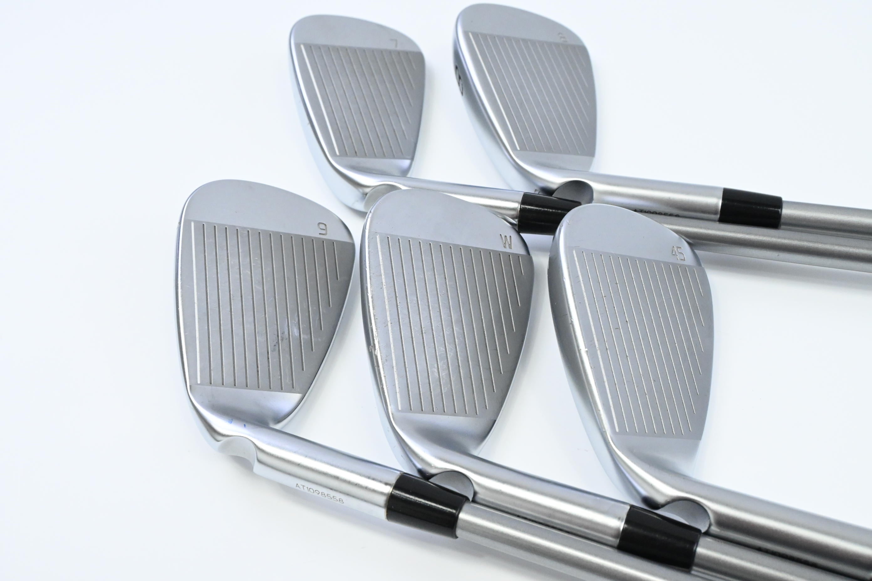 Ping G430 Irons / 7-PW+45° / Orange Dot / Senior Flex Ping Alta Quick 35 Shafts