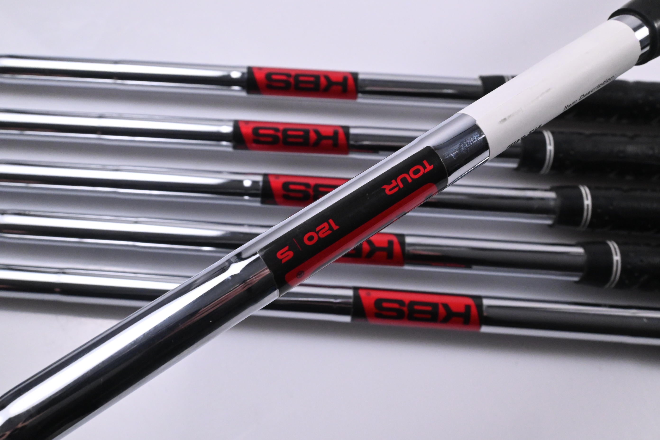 Ping G440 Irons / 5-PW / Green Dot / Stiff Flex KBS Tour 120 Shafts