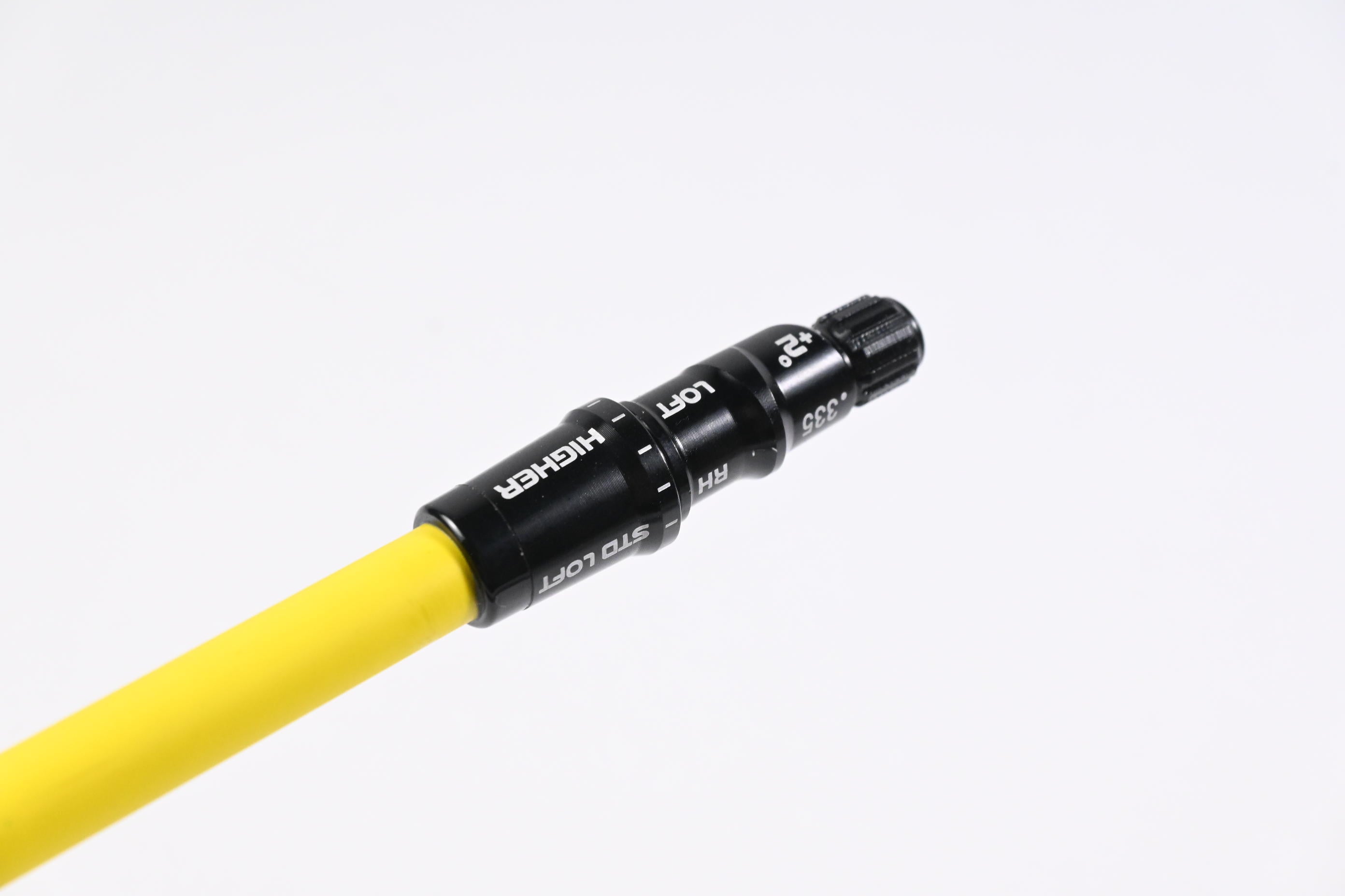 Hzrdus Yellow Handcrafted 60 Driver Shaft / Stiff Flex / Taylormade 2nd Gen