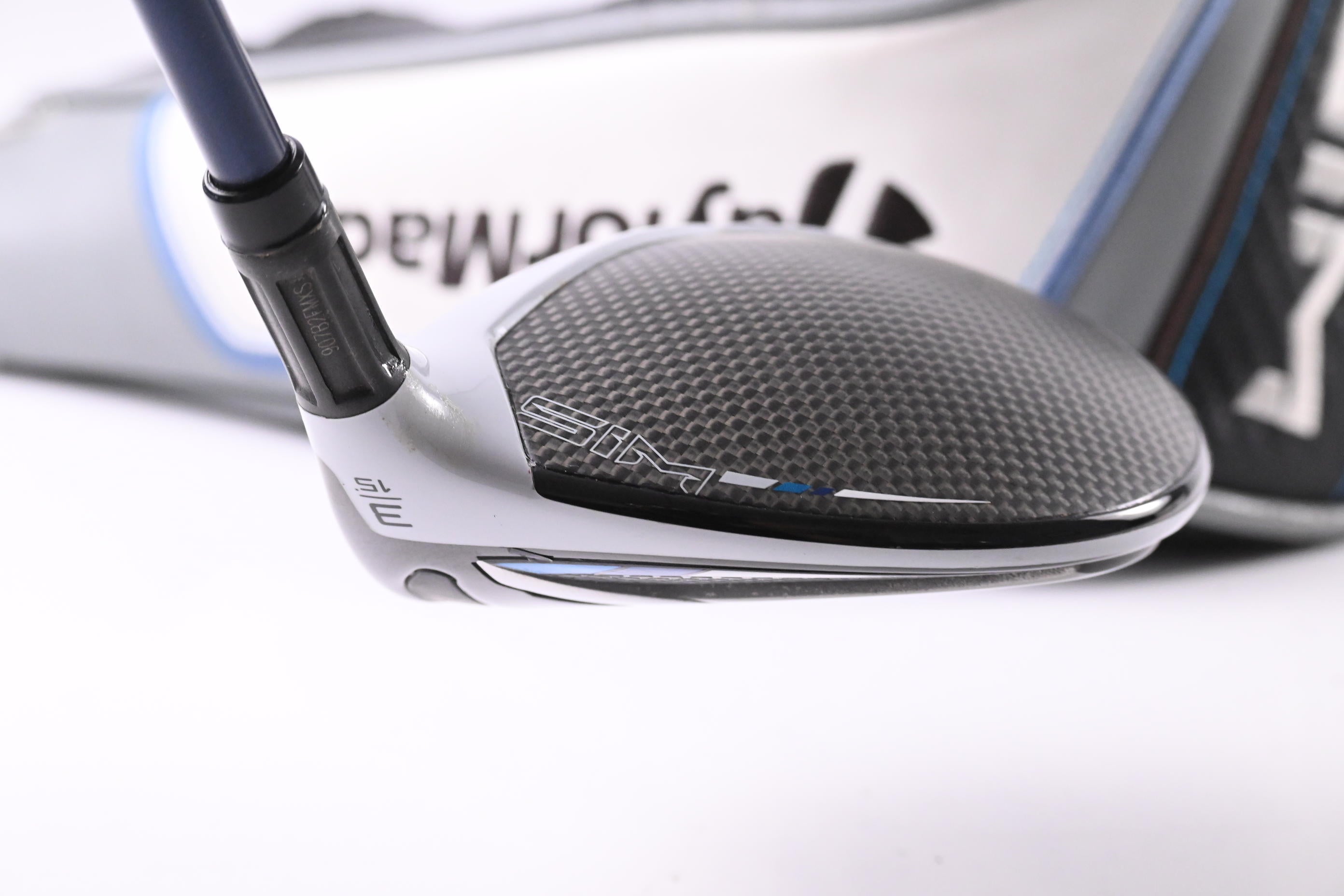 Taylormade SIM Max #3 Wood / 15 Degree / Stiff Flex Ventus Blue 6 Shaft