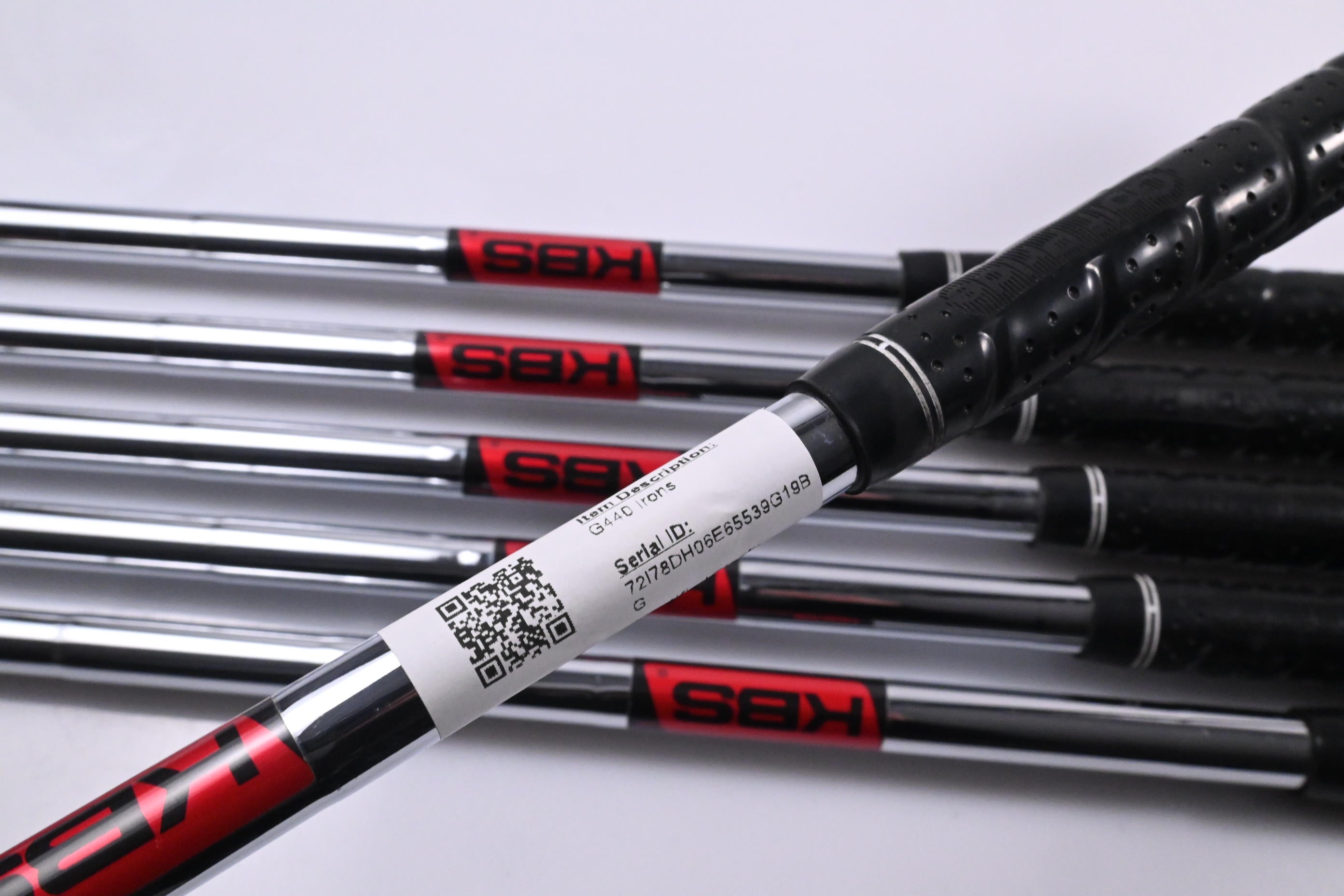 Ping G440 Irons / 5-PW / Green Dot / Stiff Flex KBS Tour 120 Shafts