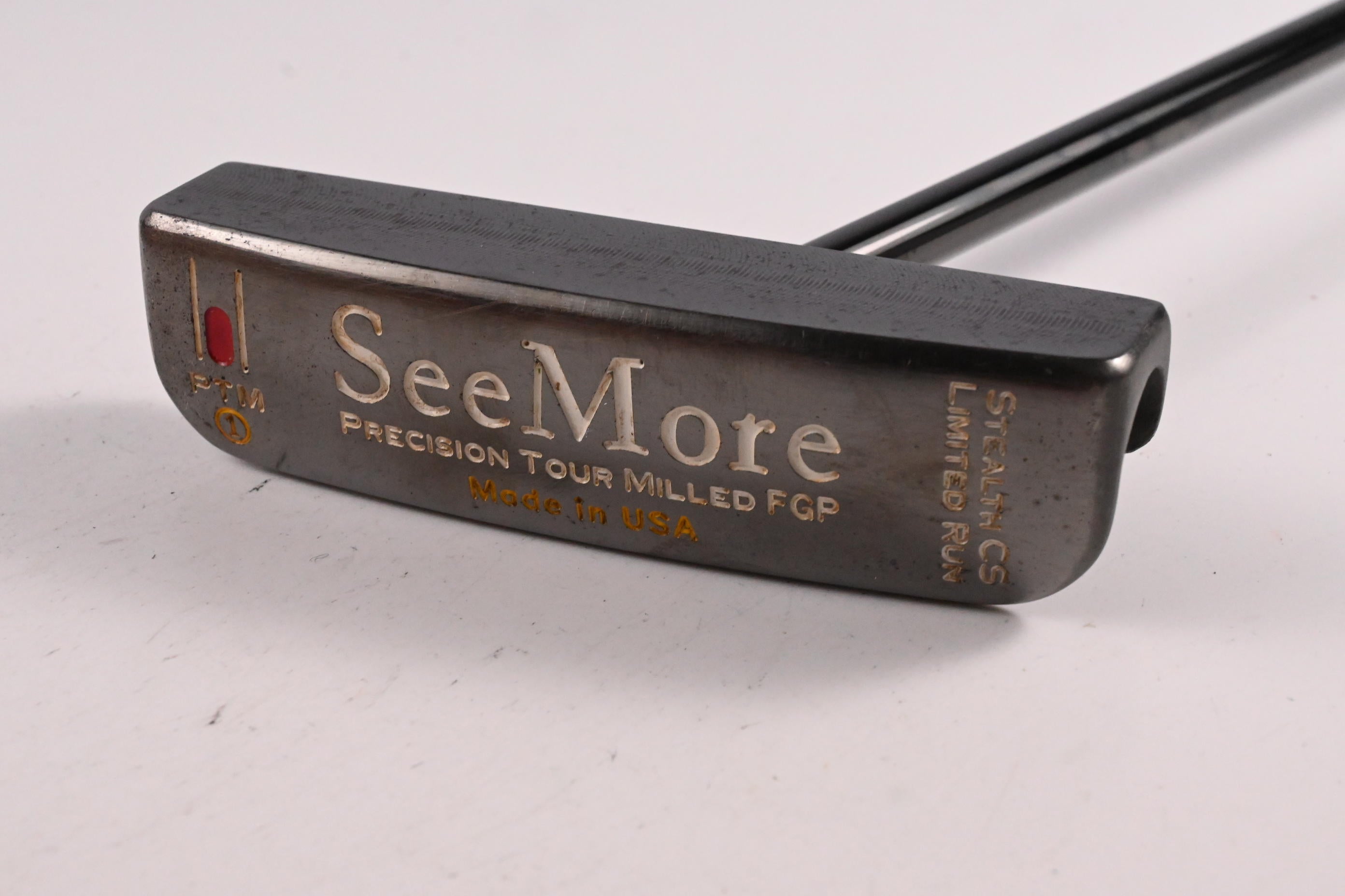 Seemore PTM1 FGP Black Tour Series Putter / 33 Inch