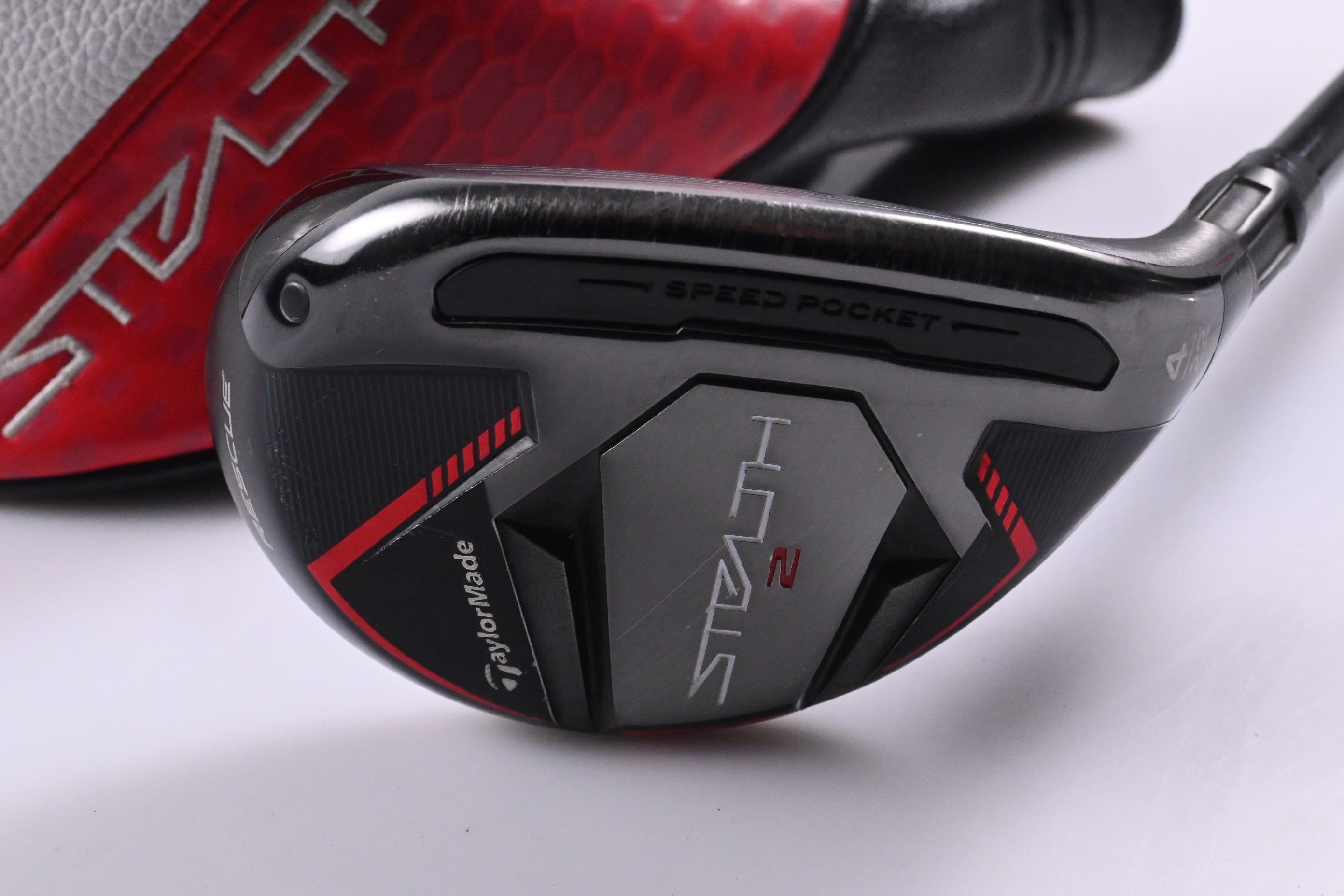 Taylormade Stealth 2 #4 Hybrid / 22 Degree / Stiff Flex Fujikura Ventus TR Red 7