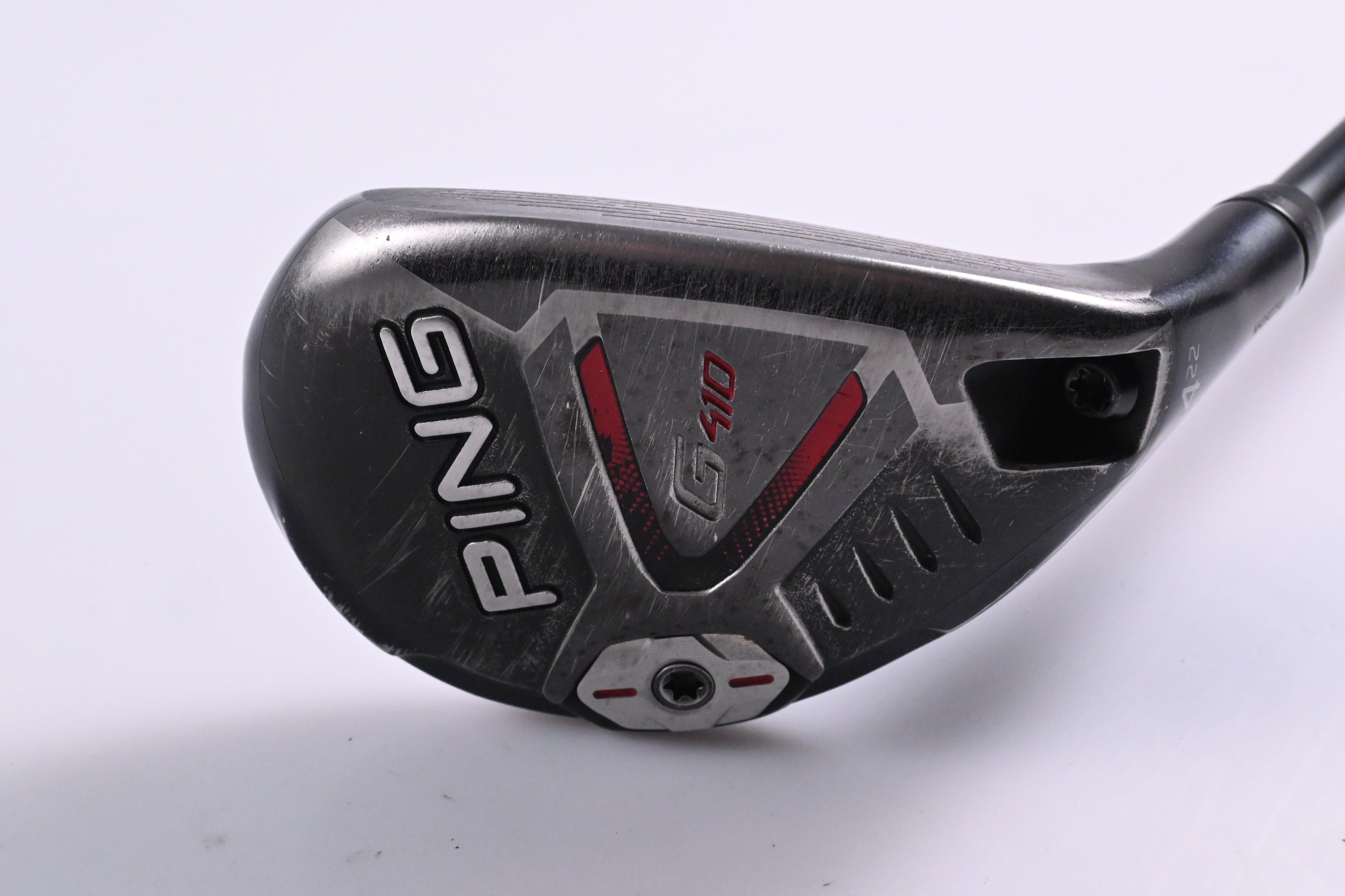 Ping G410 #4 Hybrid / 22 Degree / Regular Flex Ping Alta CB Red 70 Shaft