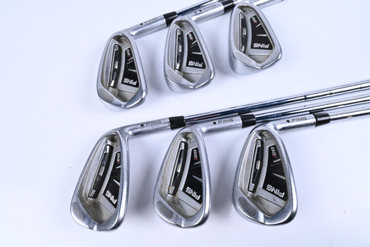 Ping i20 Irons / 5-PW / Black Dot / Stiff Flex Ping CFS Steel Shafts