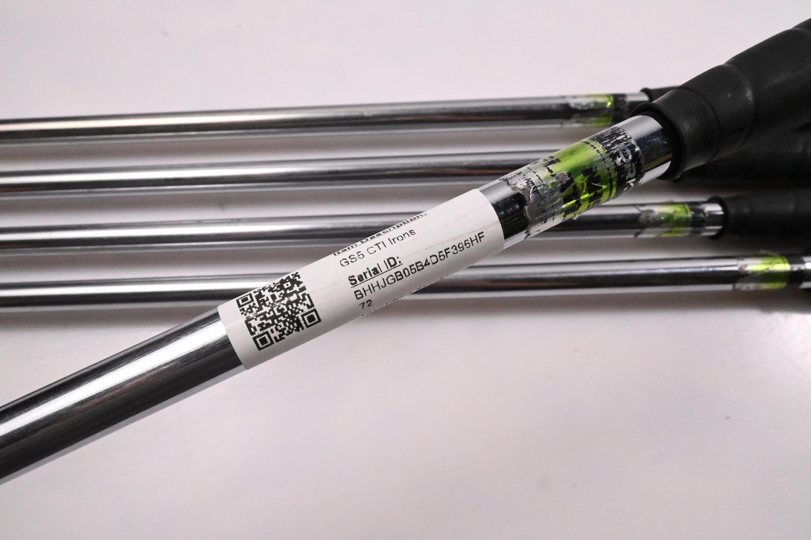 Orka GS5 CTI Irons / 4+6-9i / Stiff Flex Orka NH9 Flatline Shafts / No 5i