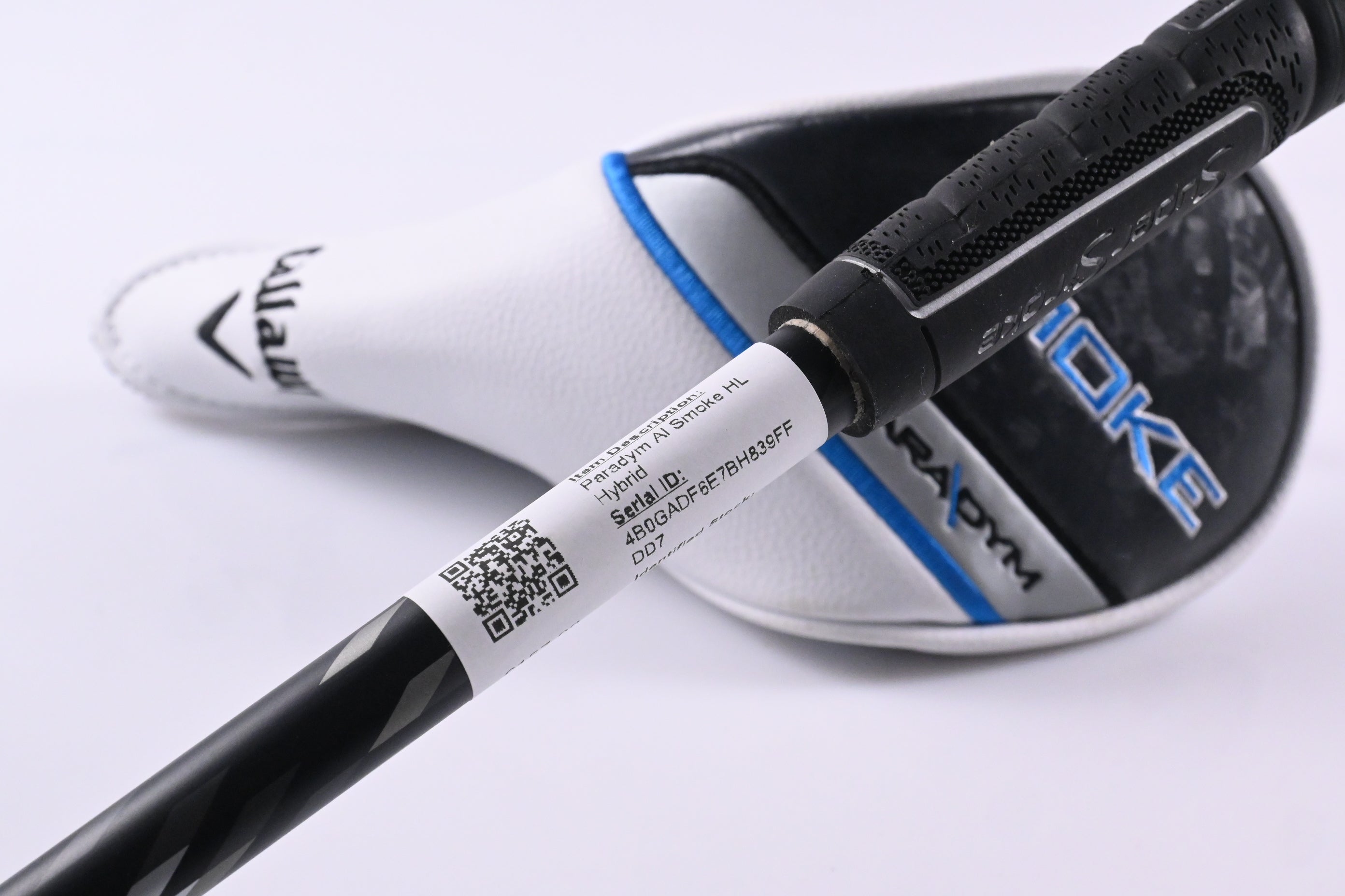 Left Hand Callaway Paradym Ai Smoke HL #5 Hybrid / 24 Degree / Regular Flex 60