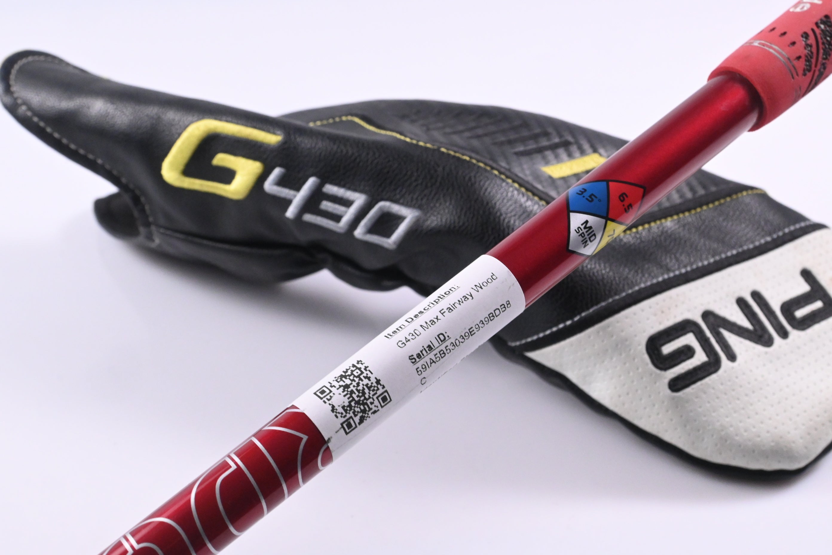 Ping G430 Max #5 Wood / 18 Degree / X-Flex HZRDUS Smoke RDX Red 70 Shaft