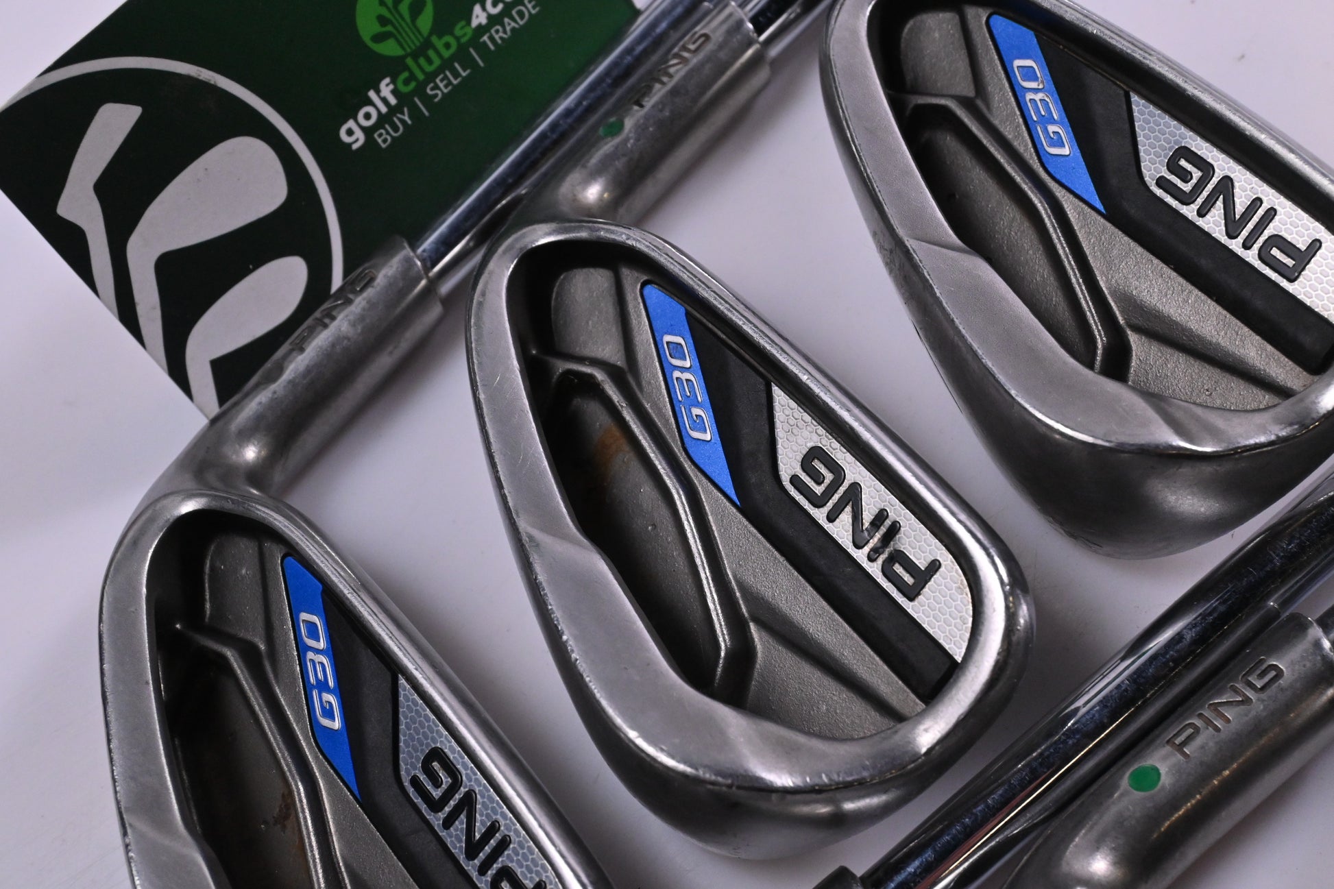 Ping G30 Irons 5-PW Green Dot Regular Flex Ping AWT