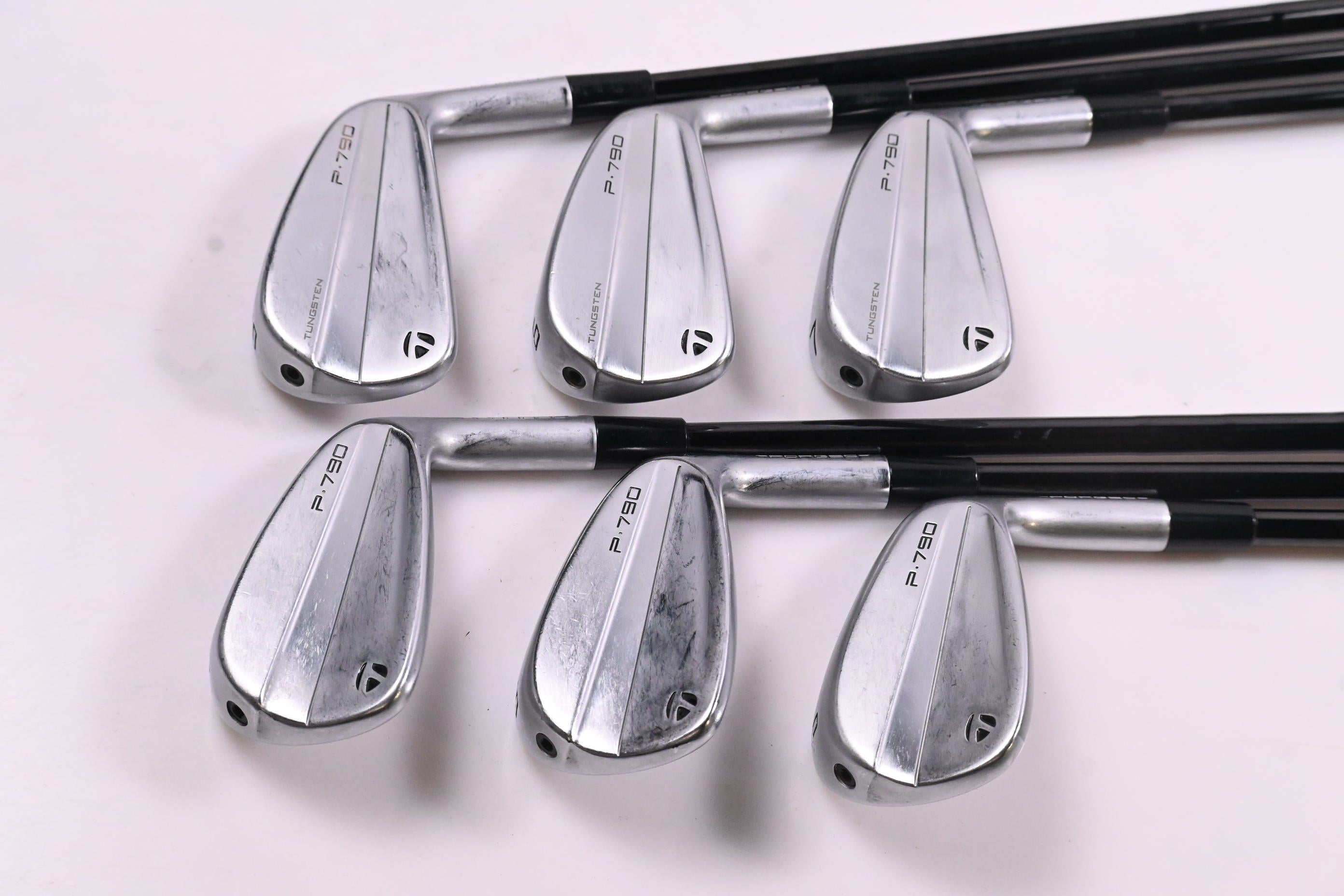 Taylormade P790 2023 Irons / 5-PW / Stiff Flex KBS Tour Shafts