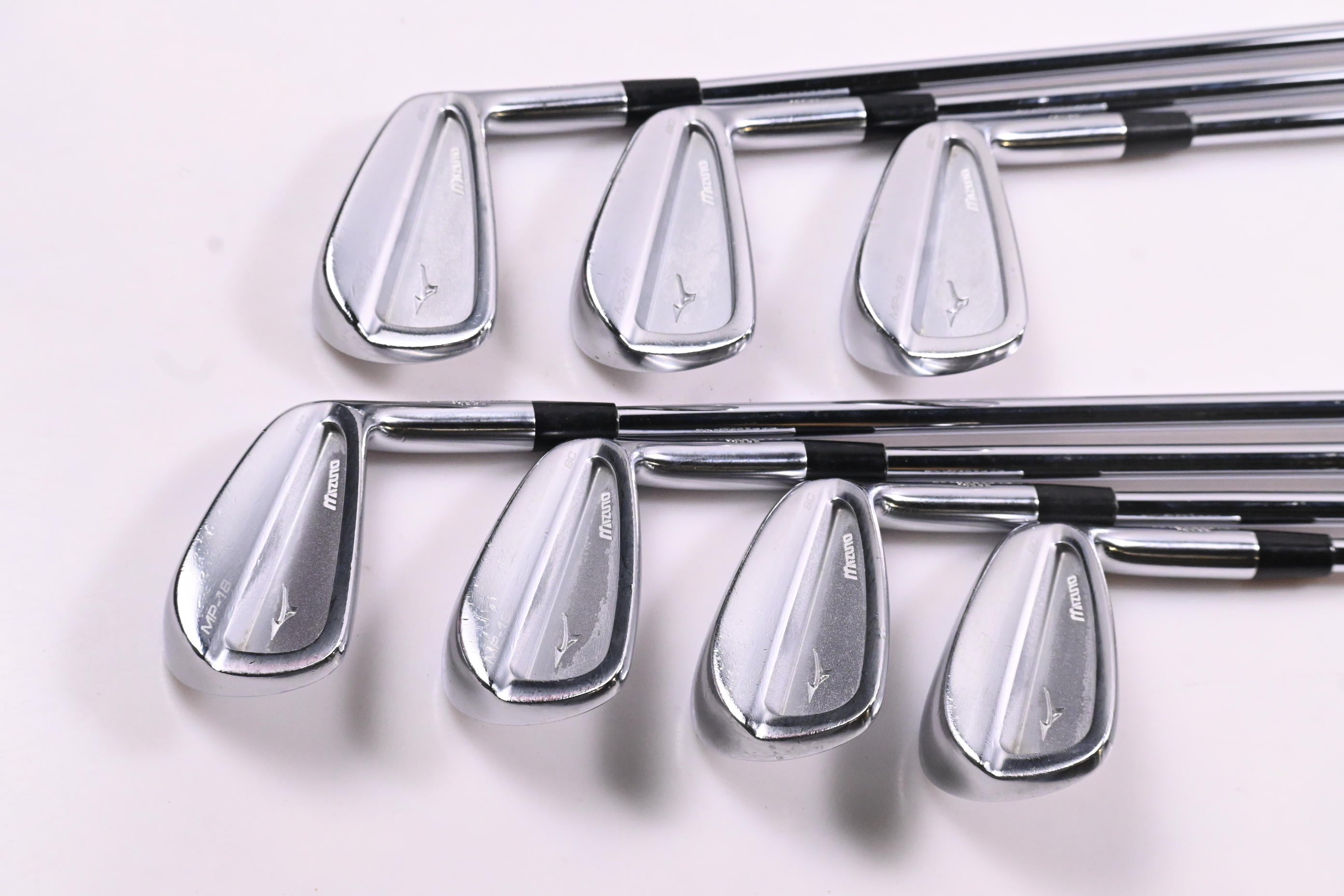 Mizuno MP-18 SC Irons / 4-PW / Stiff Flex Project X LZ 120 Shafts
