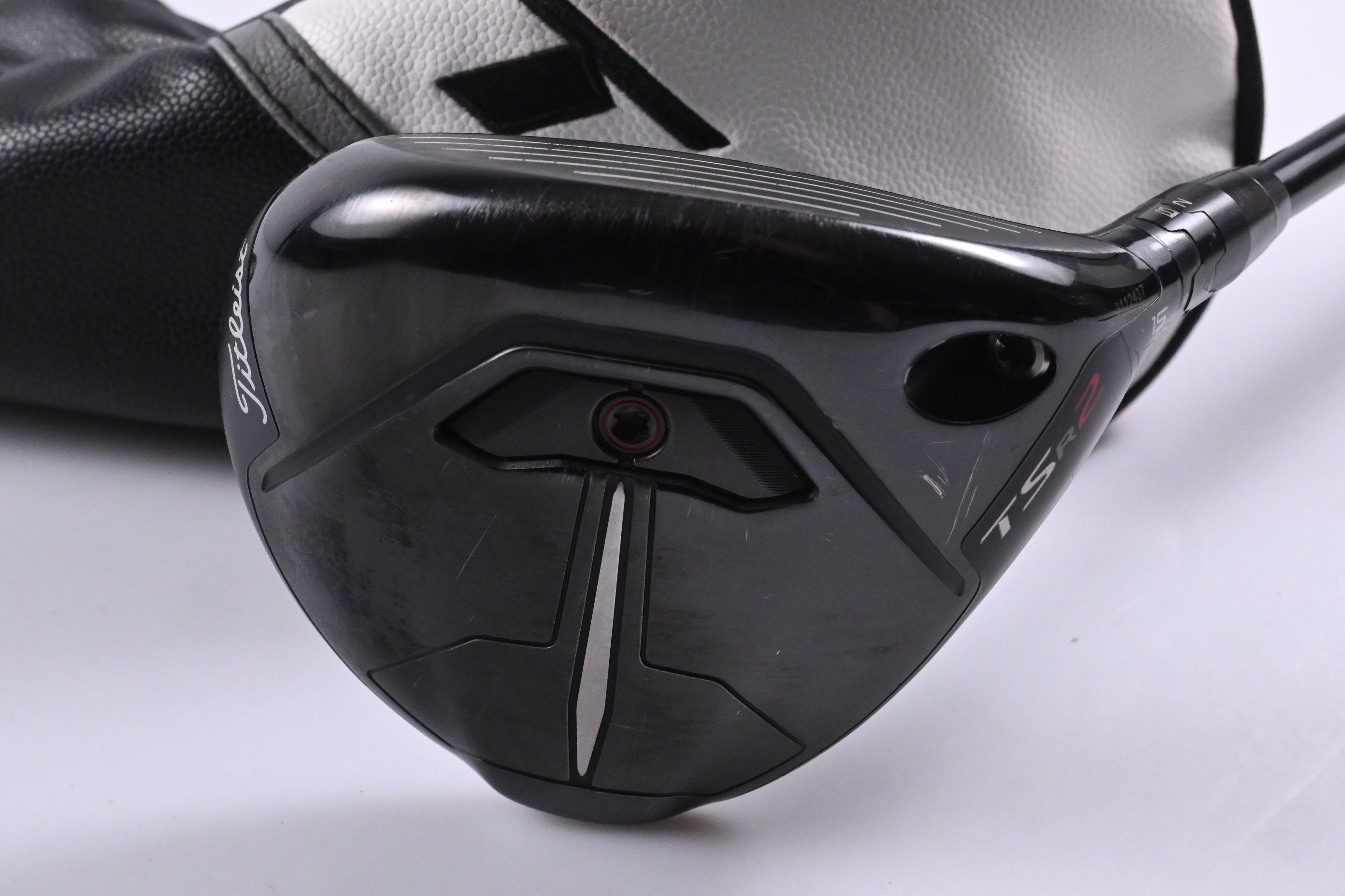 Titleist TSR2 #3 Wood / 15 Degree / Stiff Flex Project X HZRDUS Black 70 Shaft