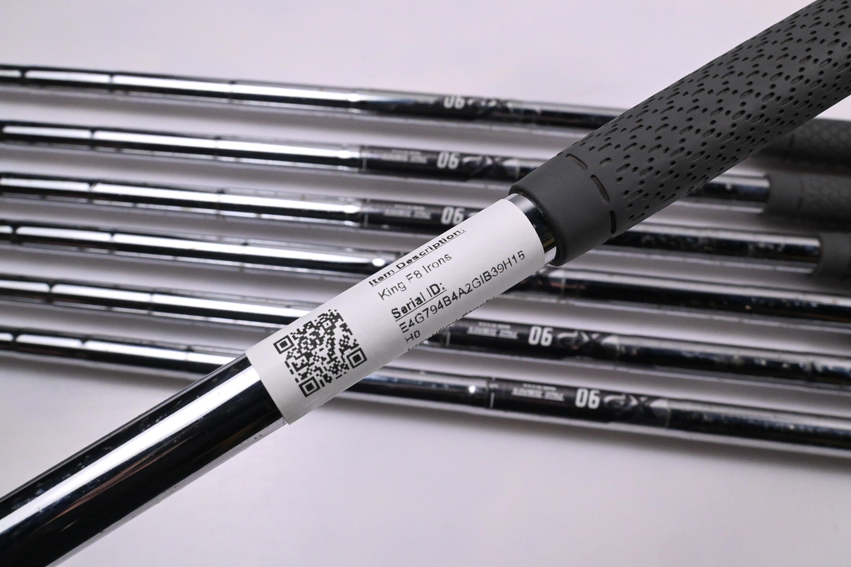 Cobra King F8 Irons / 4-PW / Stiff Flex XP 90 Shafts