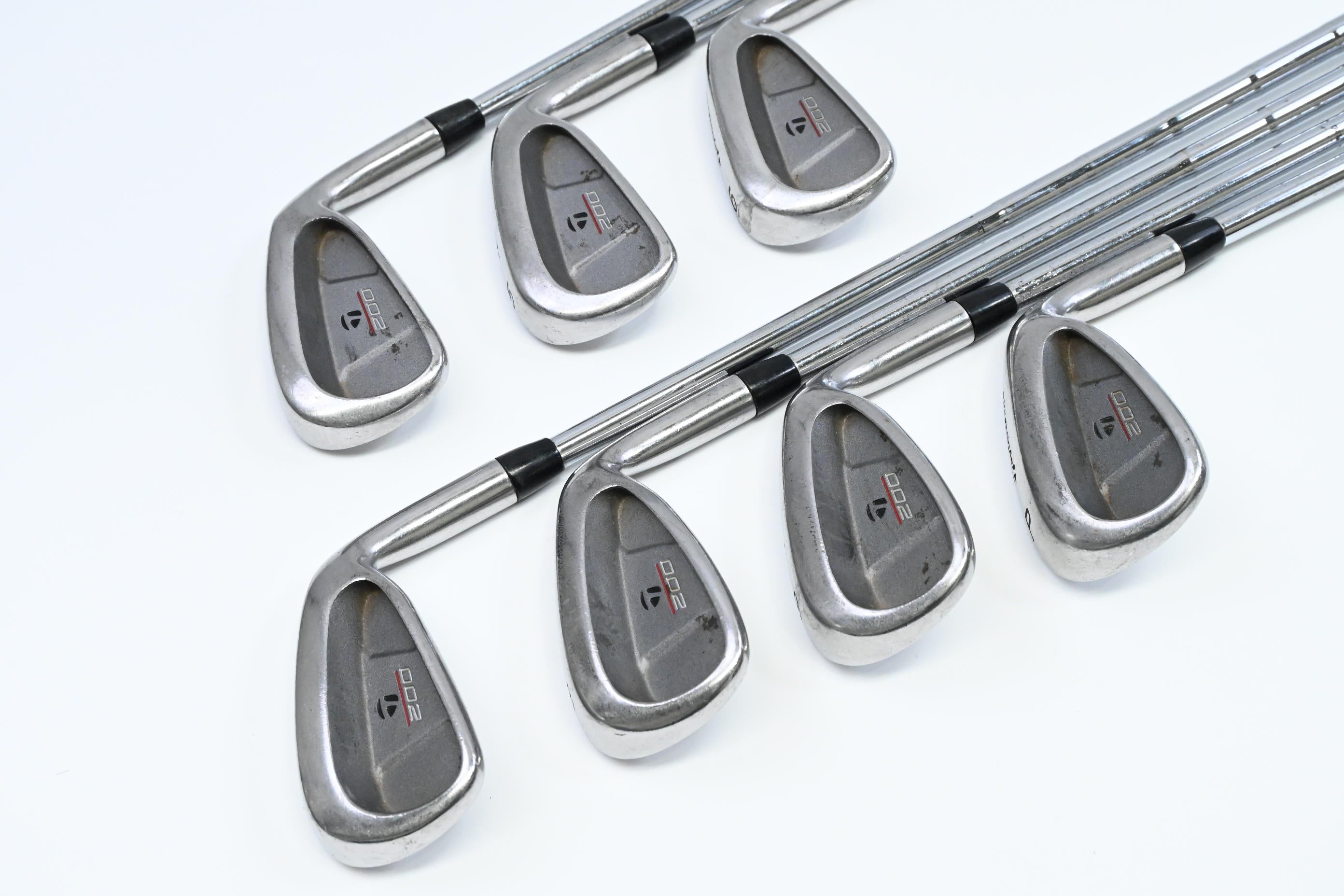 Taylormade 200 Steel Irons / 4-PW / Stiff Flex Taylormade 90 Shafts