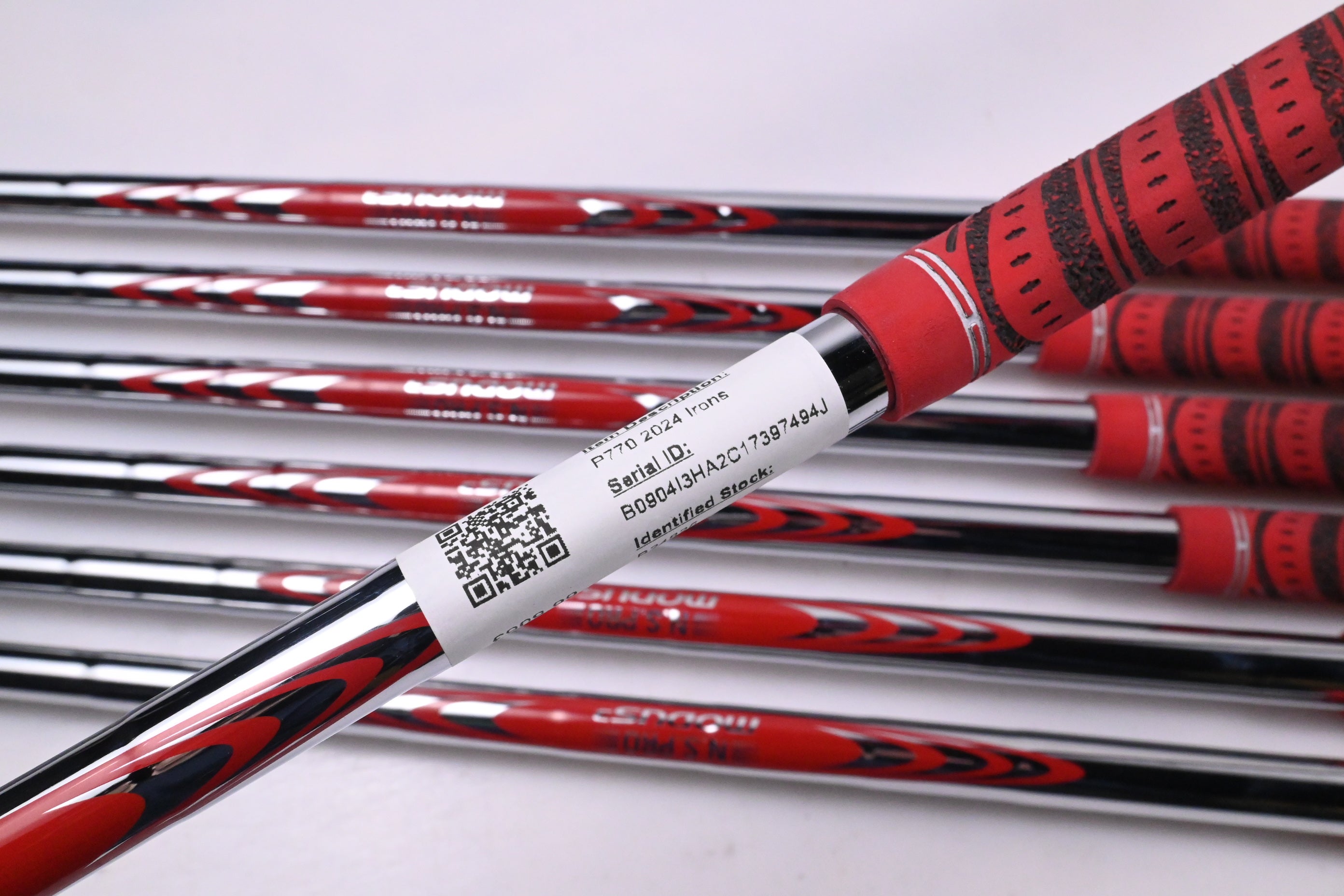 Taylormade P770 2024 Irons / 4-PW / Stiff Flex N.S.Pro Modus³ Tour 120 Shafts