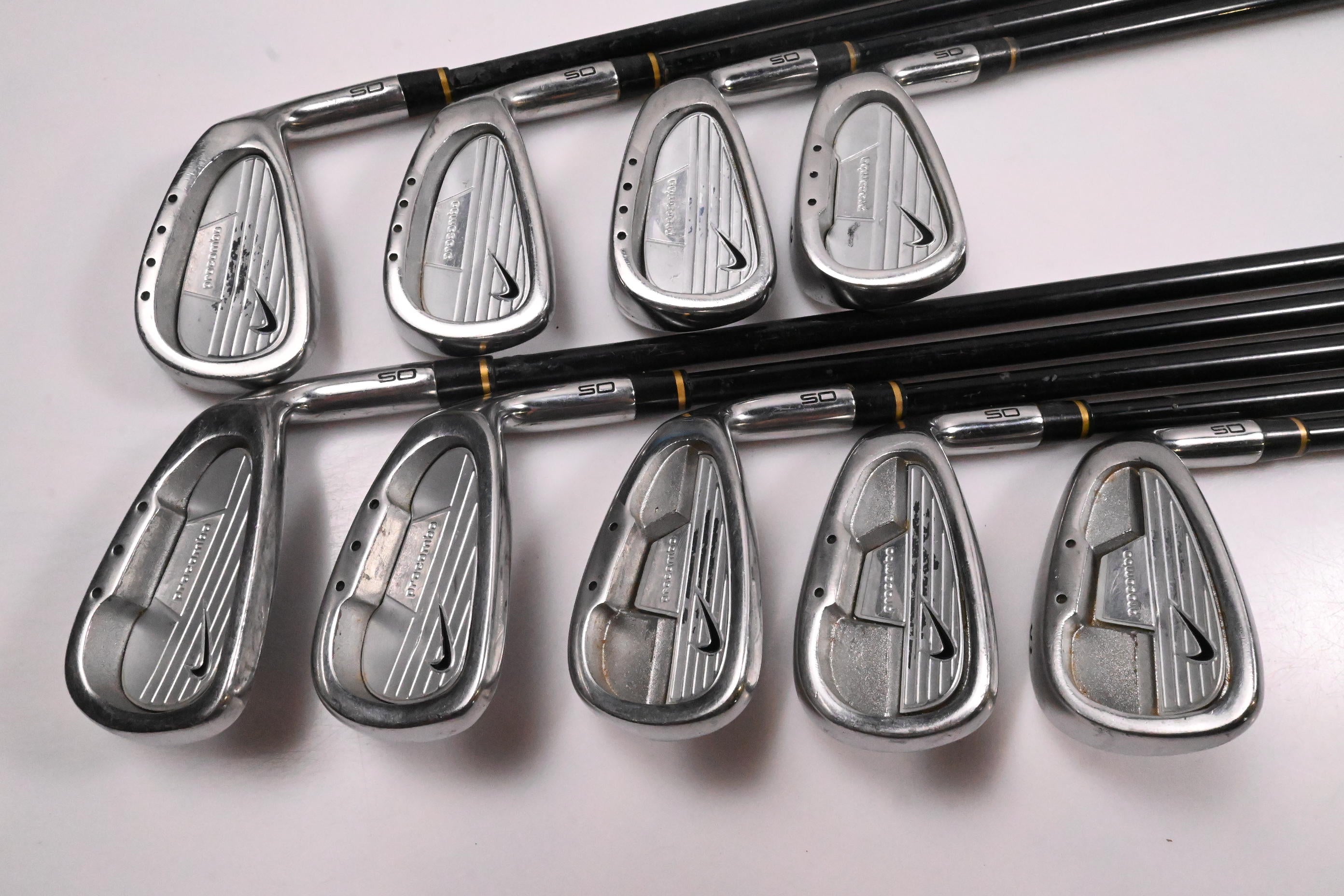 Nike Forged Pro Combo Irons / 3-PW+SW / Regular Flex Fujikura Slingshot Shaft